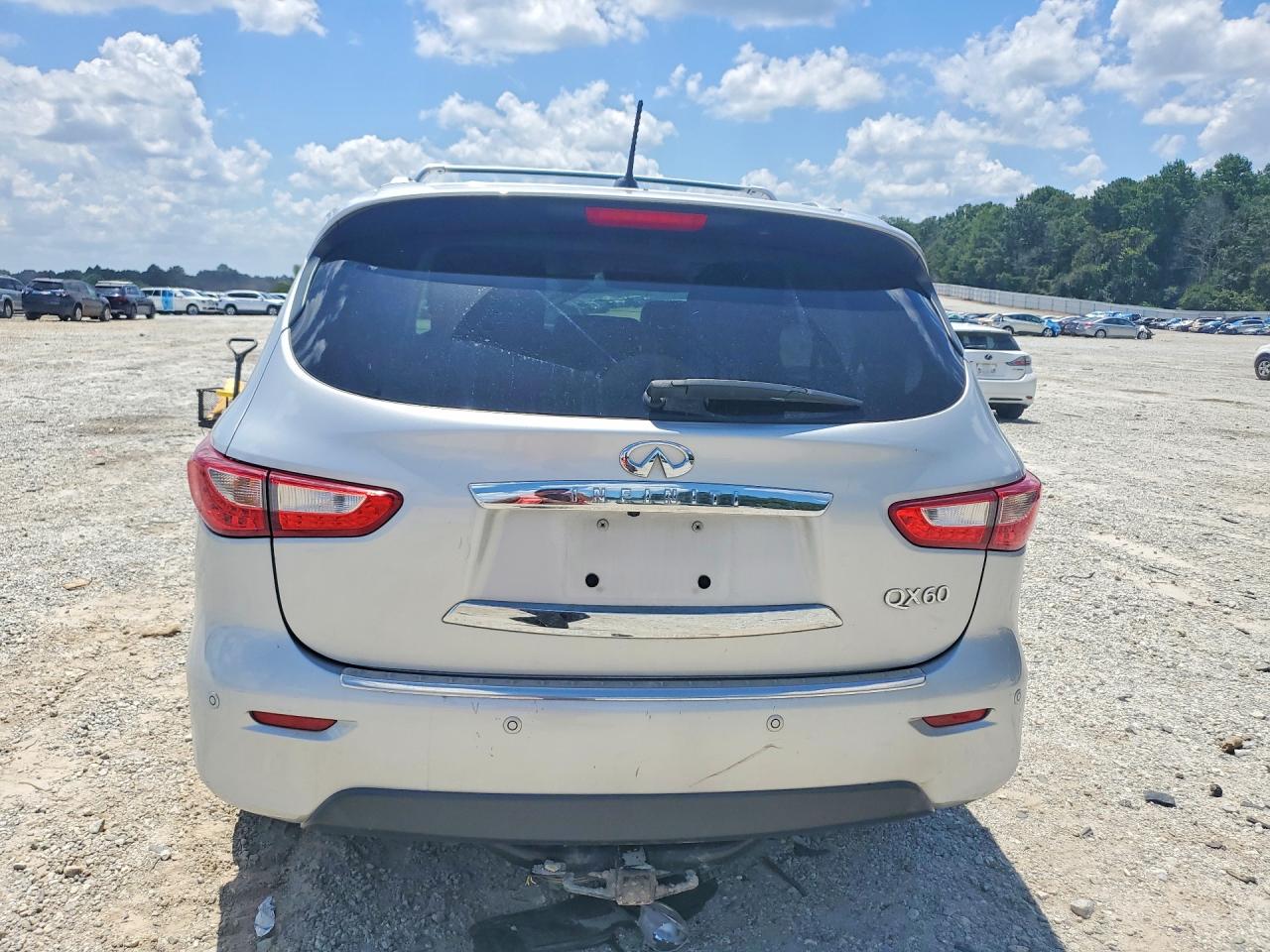 2015 Infiniti Qx60 Base Silver vin: 5N1AL0MM2FC518073