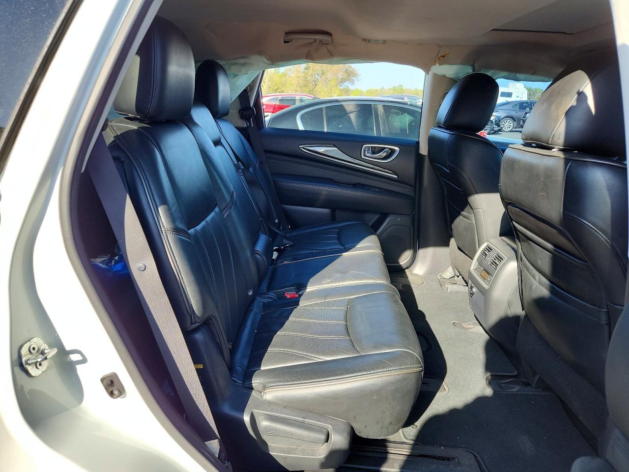 2015 Infiniti Qx60 Base White vin: 5N1AL0MM2FC524326