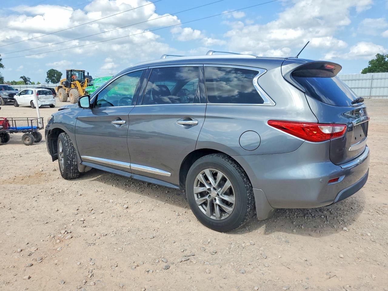 2015 Infiniti Qx60 Base Silver vin: 5N1AL0MM2FC527596