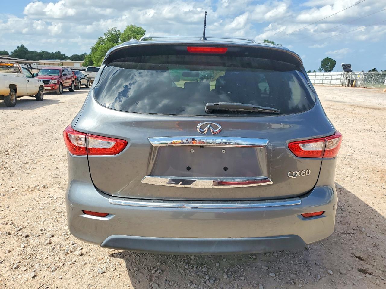 2015 Infiniti Qx60 Base Silver vin: 5N1AL0MM2FC527596