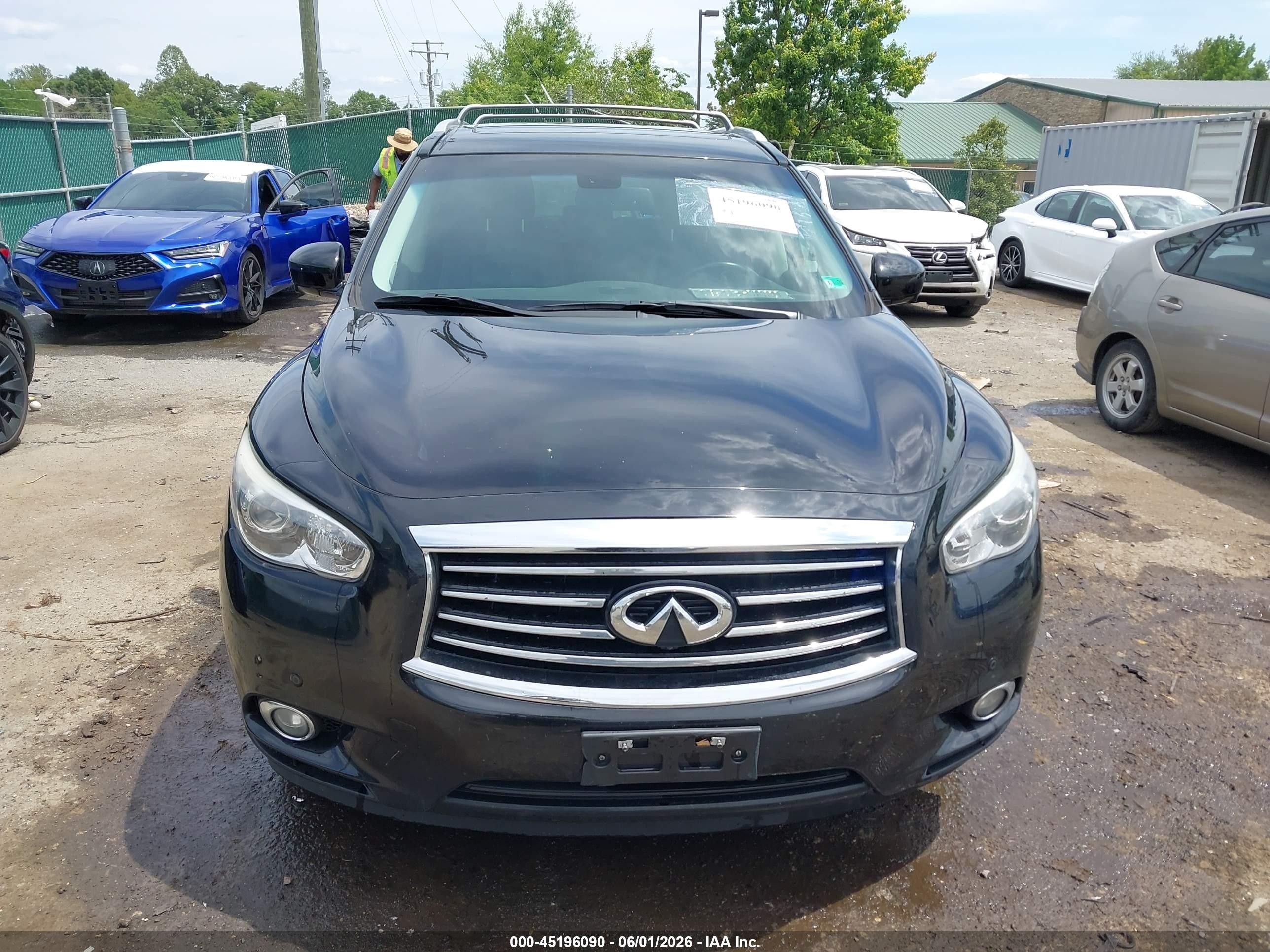2015 Infiniti Qx60 Black vin: 5N1AL0MM2FC528702