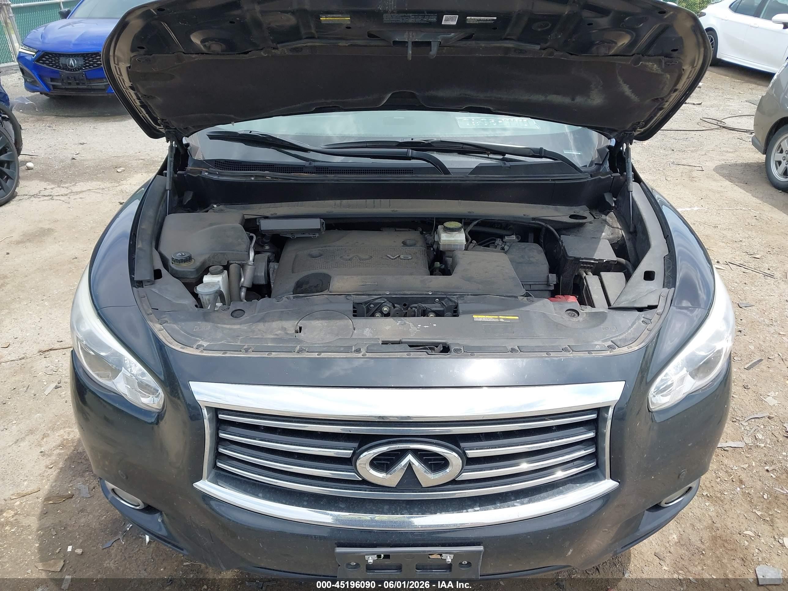 2015 Infiniti Qx60 Black vin: 5N1AL0MM2FC528702
