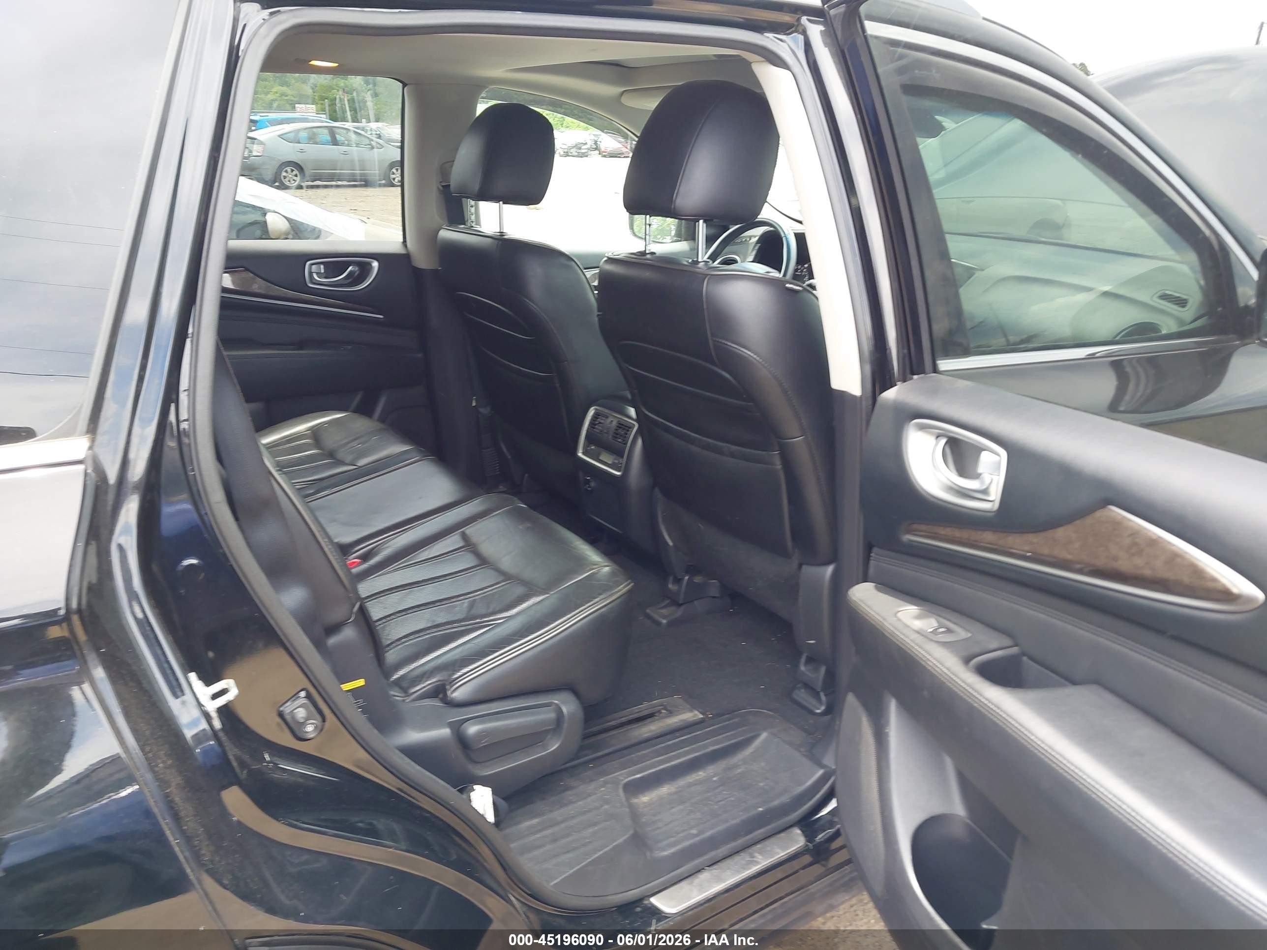 2015 Infiniti Qx60 Black vin: 5N1AL0MM2FC528702
