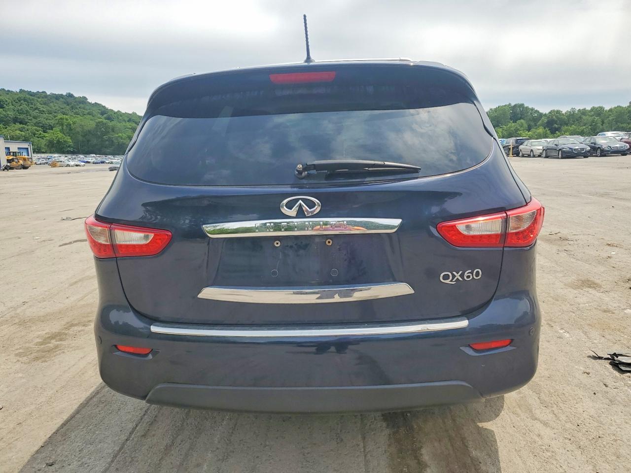 2015 Infiniti Qx60 Base Blue vin: 5N1AL0MM2FC532619