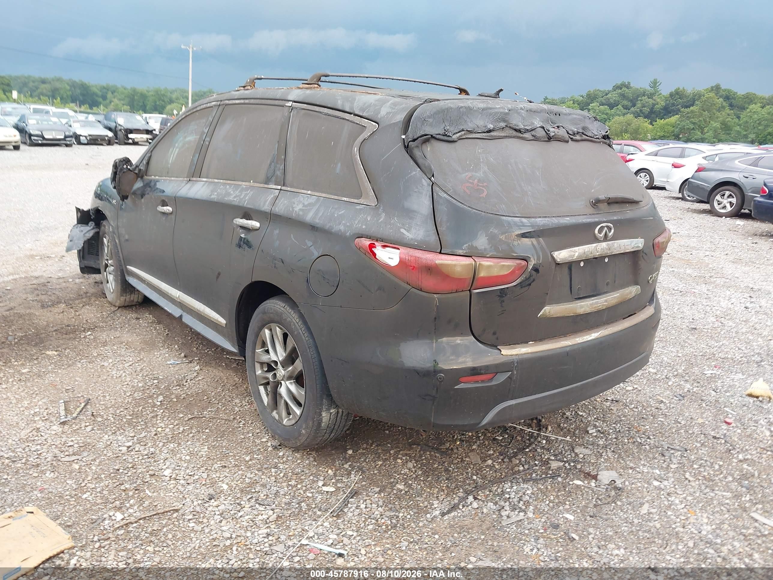 2015 Infiniti Qx60   Black vin: 5N1AL0MM2FC535729