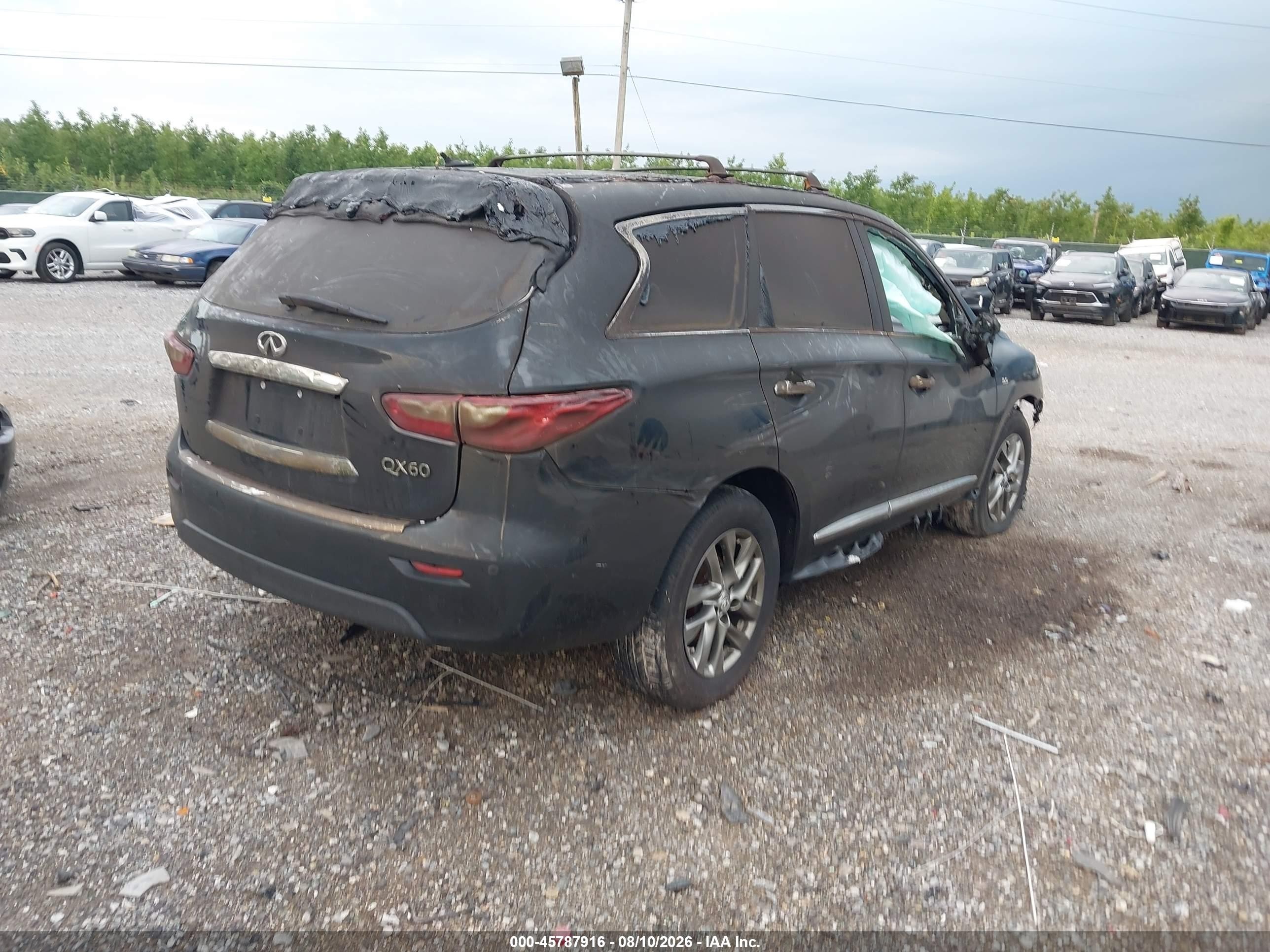2015 Infiniti Qx60   Black vin: 5N1AL0MM2FC535729
