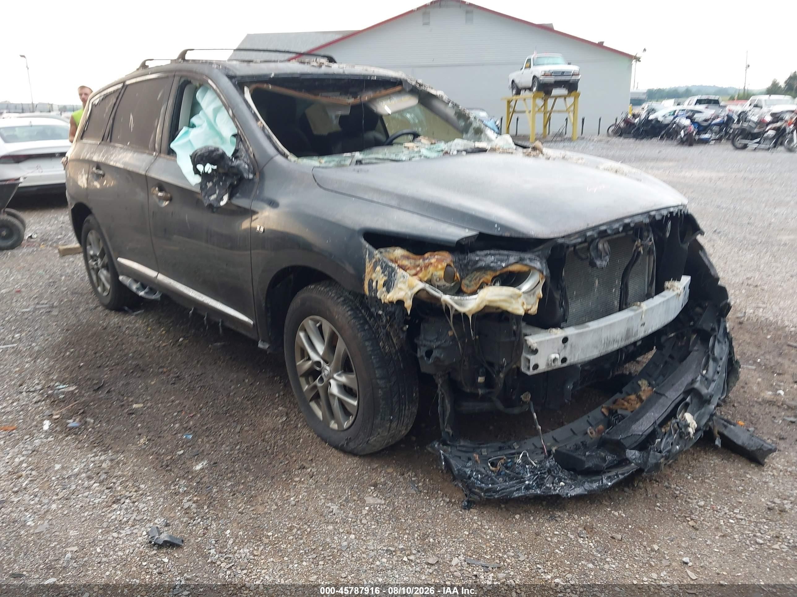 2015 Infiniti Qx60   Black vin: 5N1AL0MM2FC535729