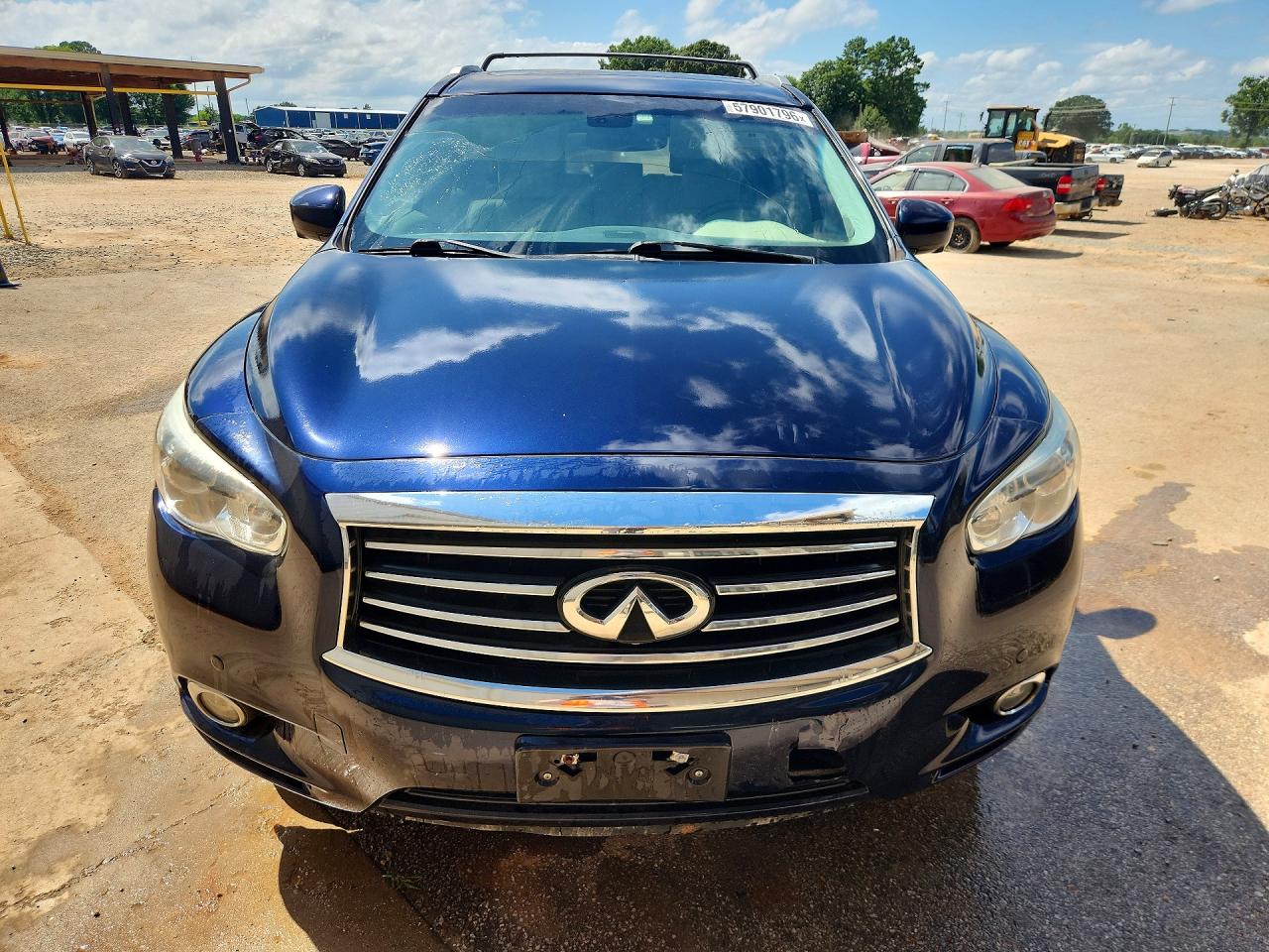 2015 Infiniti Qx60 Base Синий vin: 5N1AL0MM2FC535732