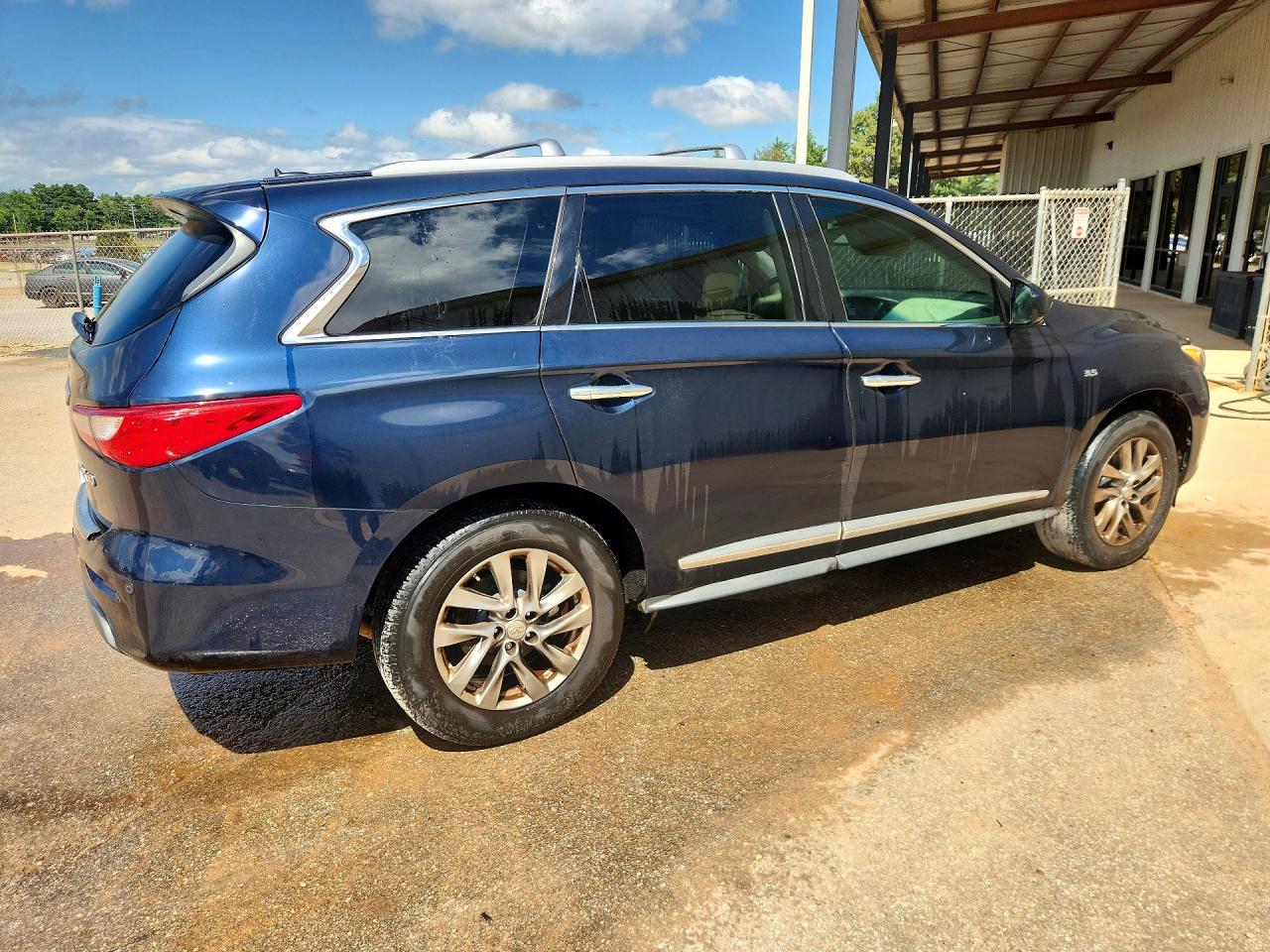 2015 Infiniti Qx60 Base Синий vin: 5N1AL0MM2FC535732