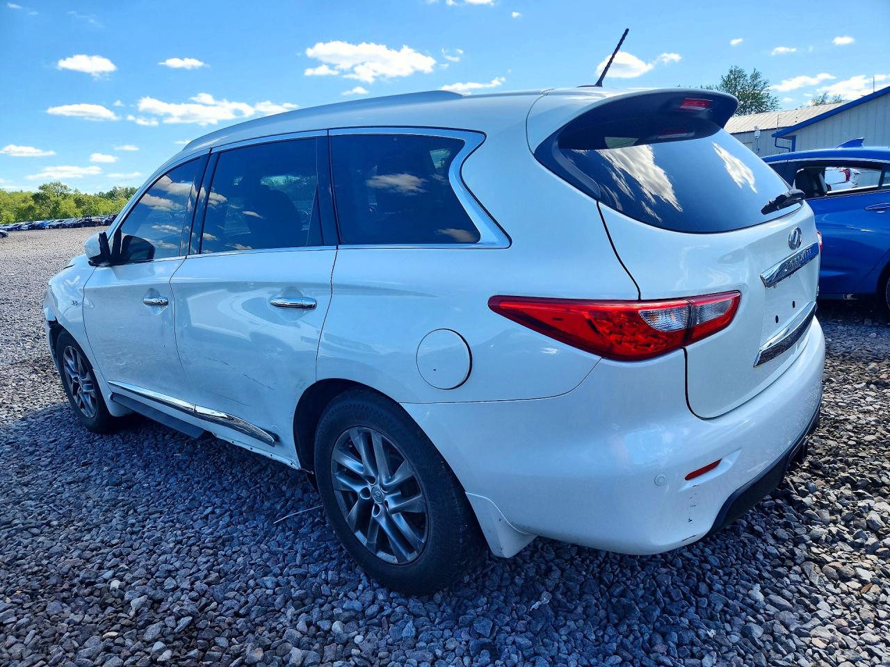 2015 Infiniti Qx60 Base Белый vin: 5N1AL0MM2FC551414