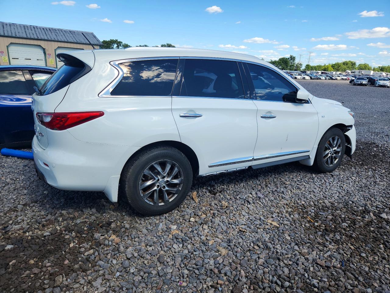 2015 Infiniti Qx60 Base Белый vin: 5N1AL0MM2FC551414