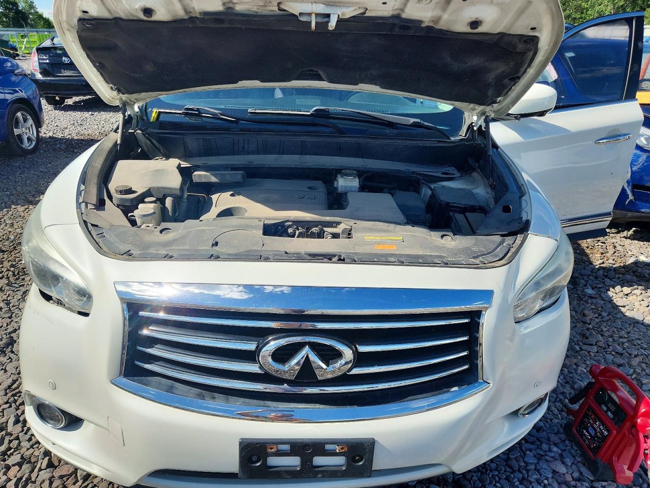 2015 Infiniti Qx60 Base Белый vin: 5N1AL0MM2FC551414