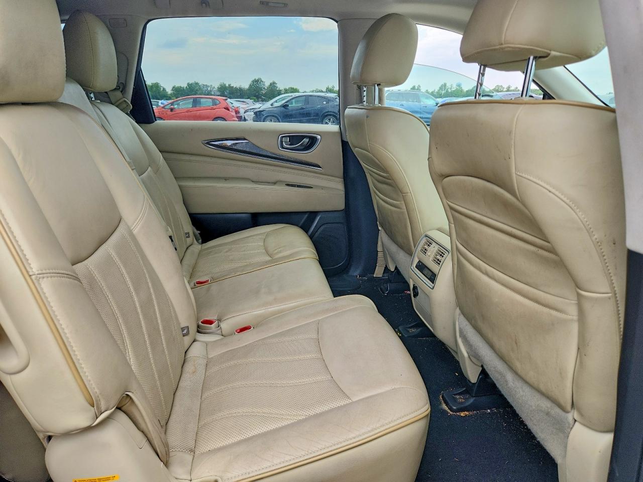 2015 Infiniti Qx60 Base Maroon vin: 5N1AL0MM2FC552949