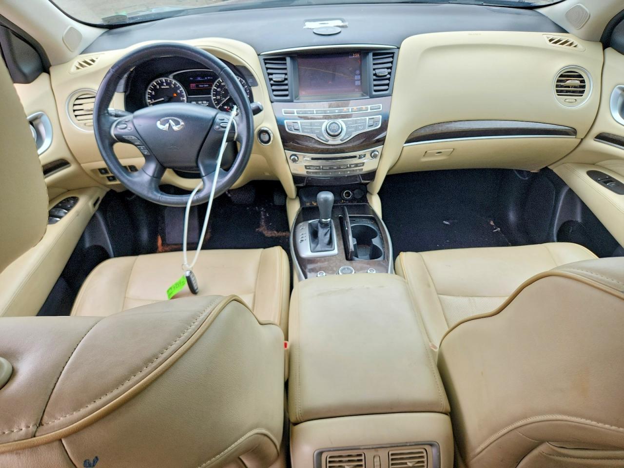 2015 Infiniti Qx60 Base Maroon vin: 5N1AL0MM2FC552949
