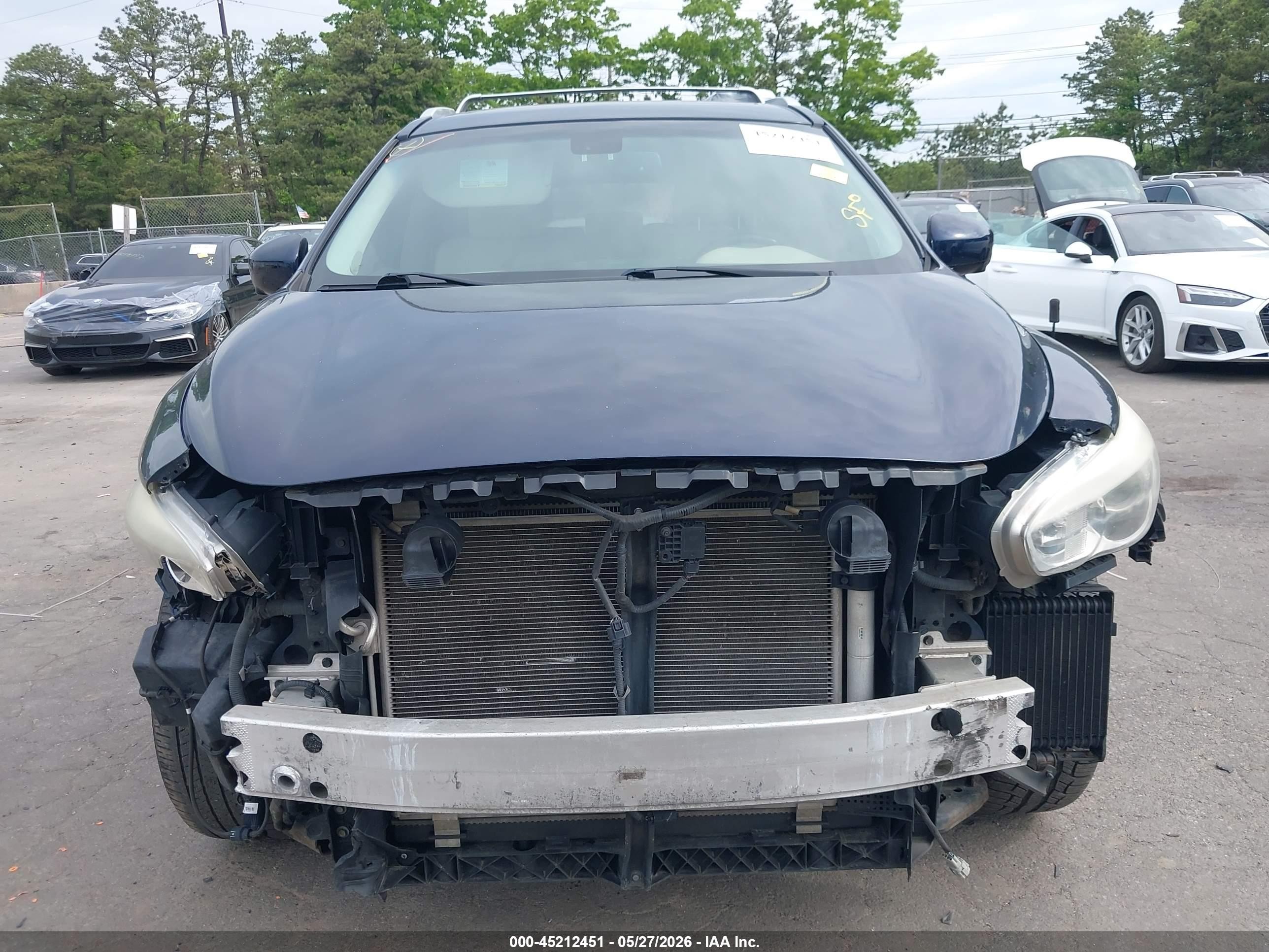 2015 Infiniti Qx60 Blue vin: 5N1AL0MM2FC554622