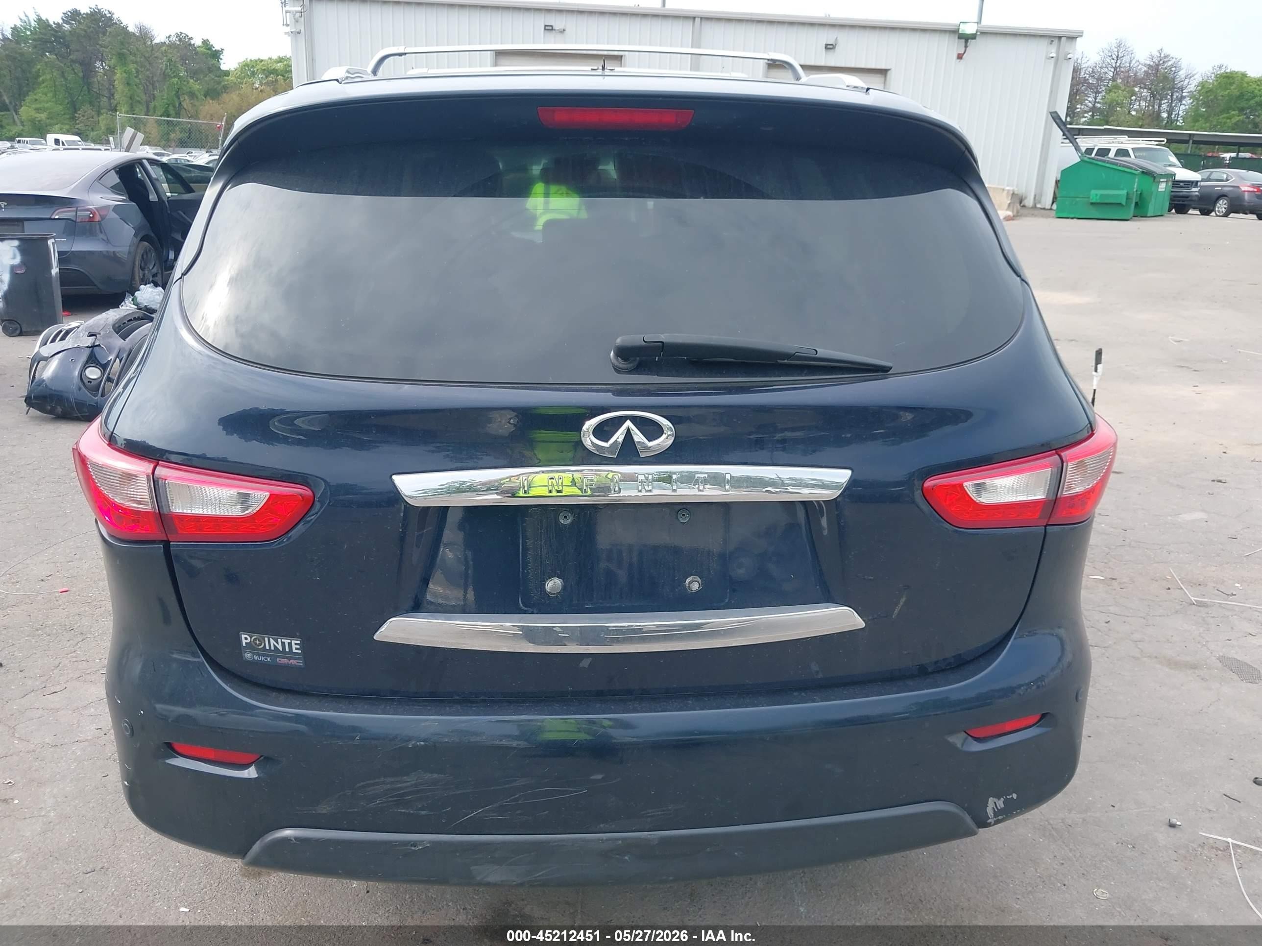 2015 Infiniti Qx60 Blue vin: 5N1AL0MM2FC554622