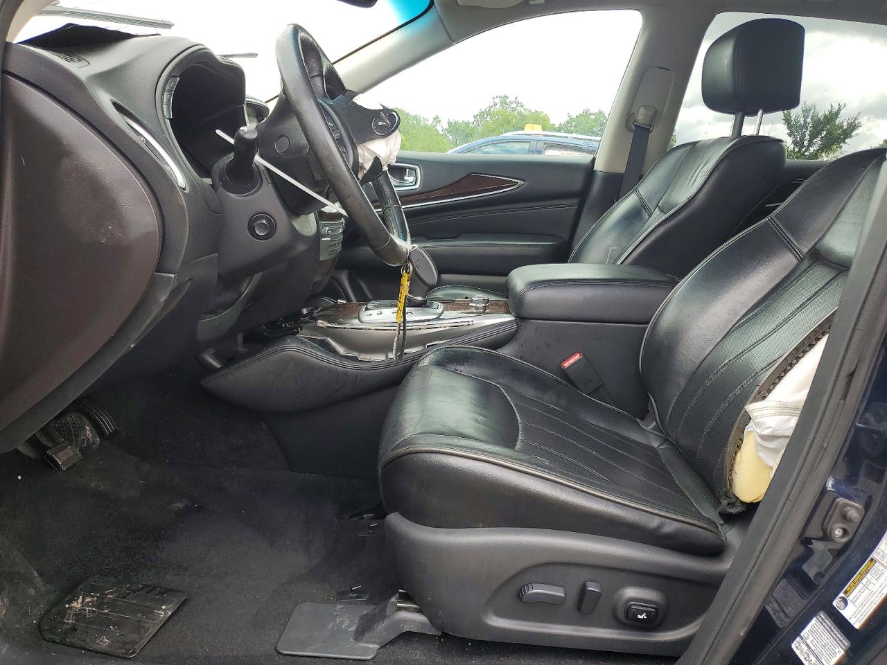 2015 Infiniti Qx60 Base Blue vin: 5N1AL0MM2FC557939