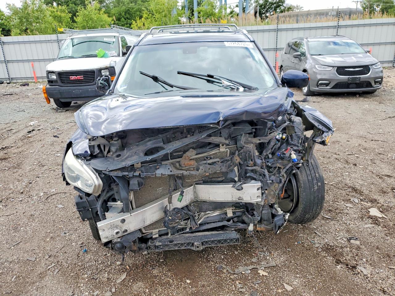 2015 Infiniti Qx60 Base Blue vin: 5N1AL0MM2FC557939