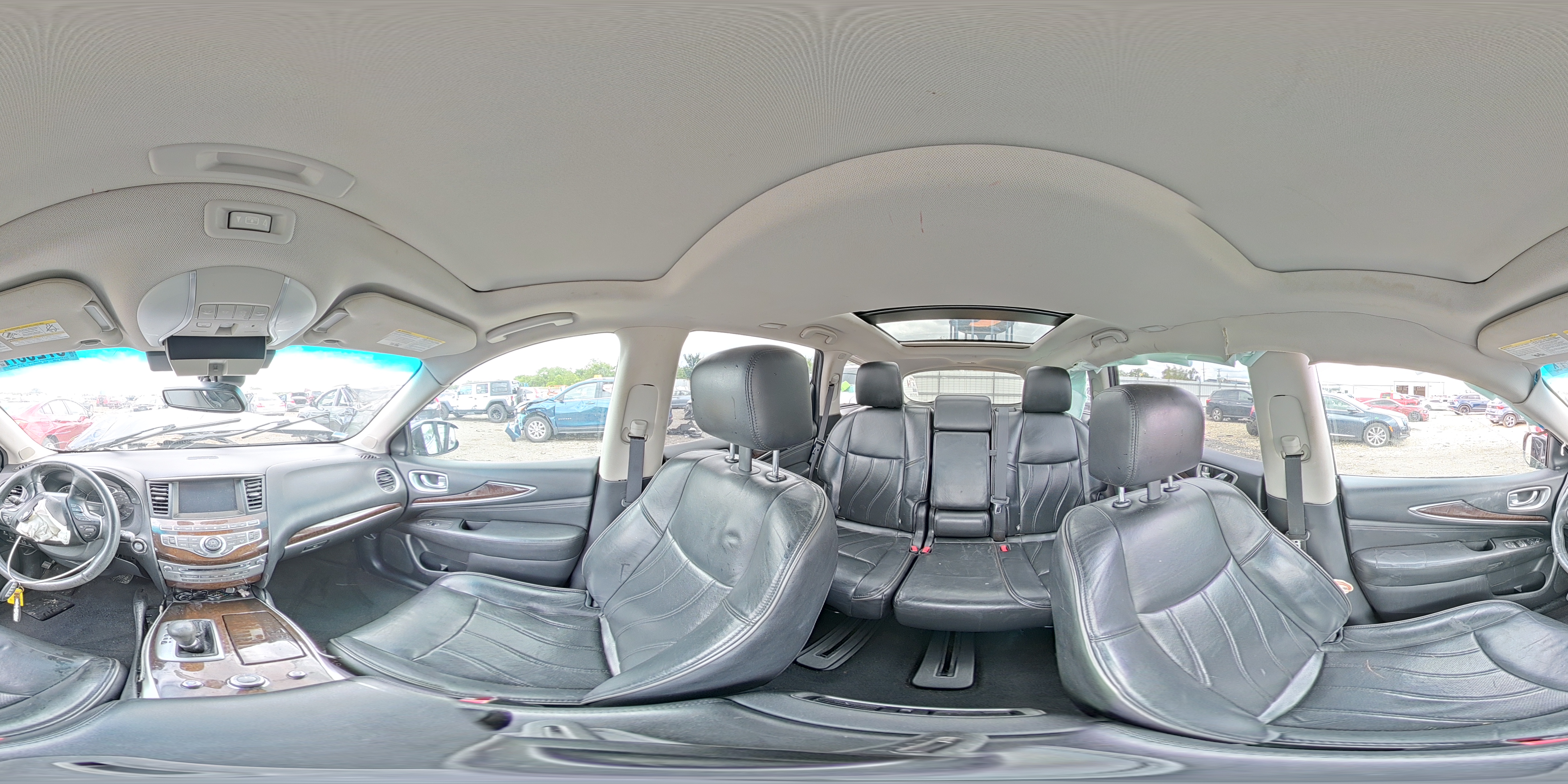 2015 Infiniti Qx60 Base Blue vin: 5N1AL0MM2FC557939