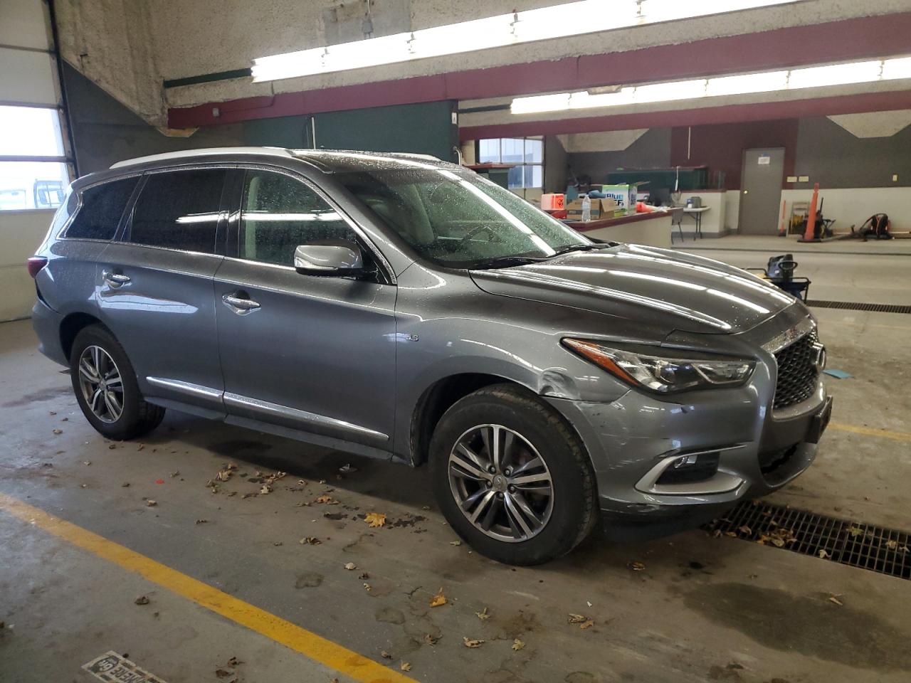 2016 Infiniti Qx60 Gray vin: 5N1AL0MM2GC512484