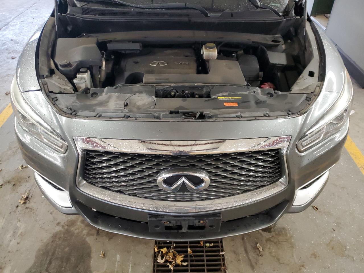 2016 Infiniti Qx60 Gray vin: 5N1AL0MM2GC512484