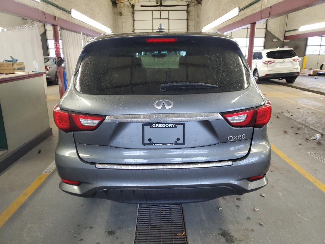 2016 Infiniti Qx60 Gray vin: 5N1AL0MM2GC512484
