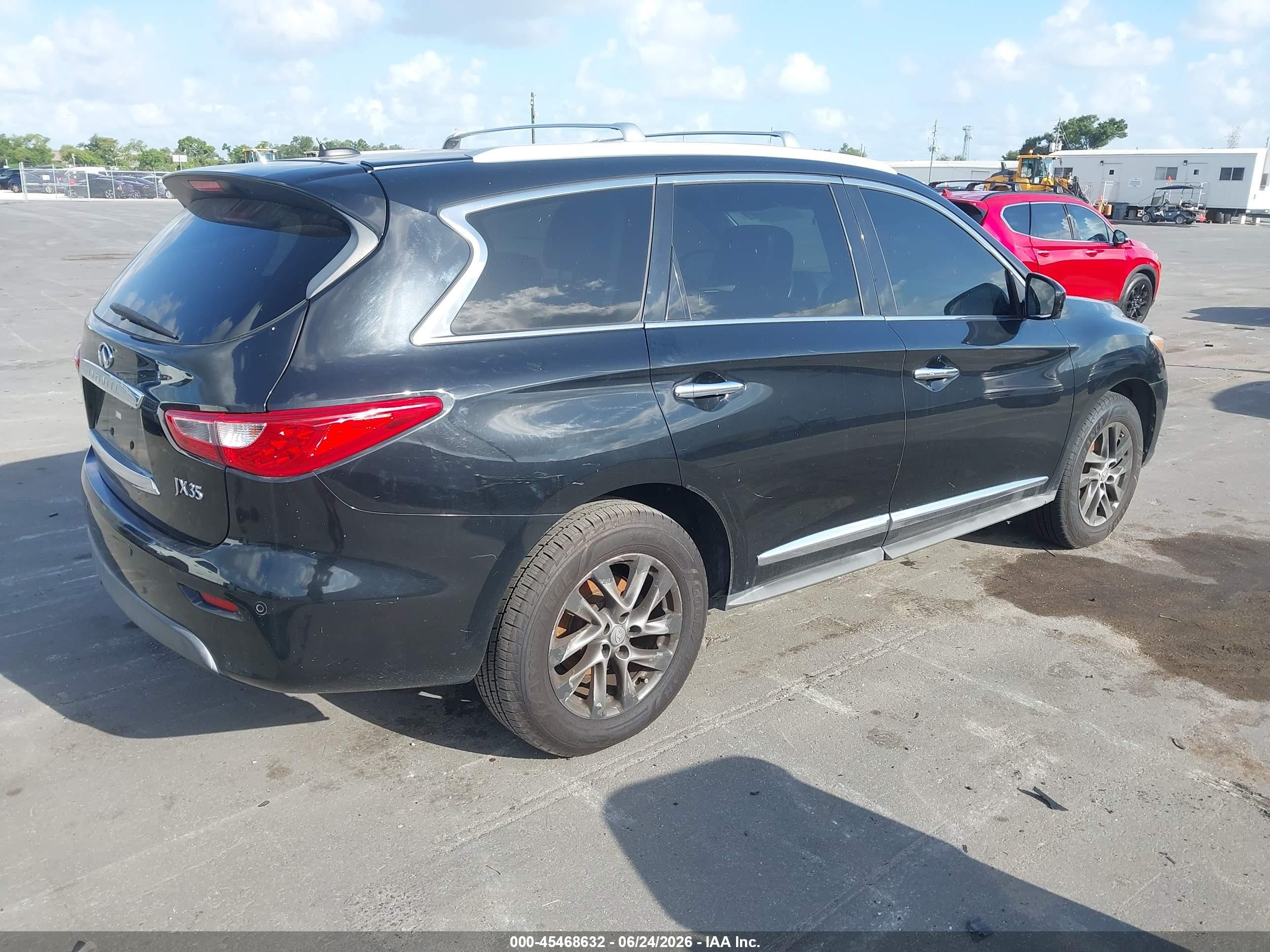 2013 Infiniti Jx35   Black vin: 5N1AL0MM3DC306280