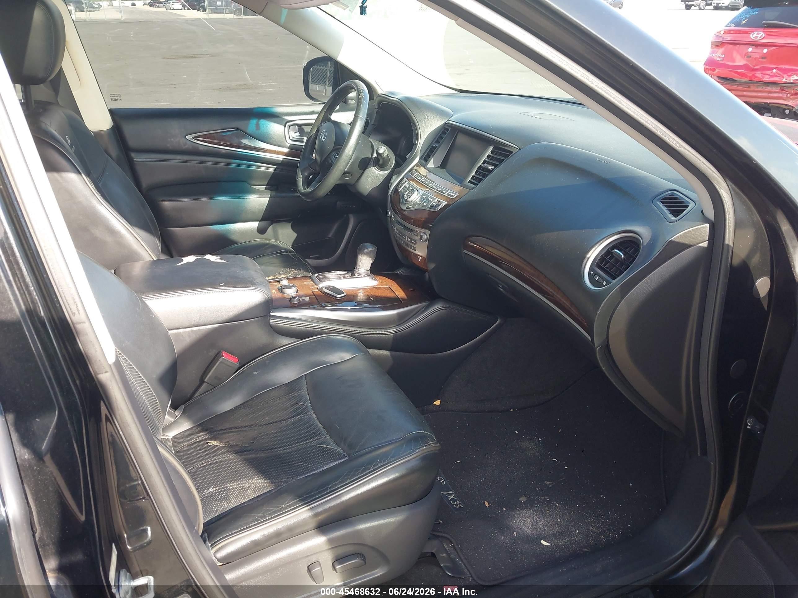 2013 Infiniti Jx35   Black vin: 5N1AL0MM3DC306280