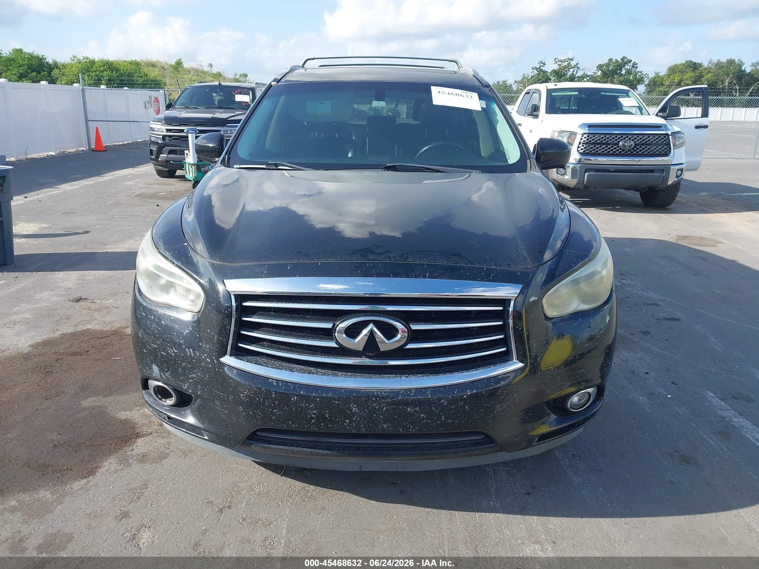 2013 Infiniti Jx35   Black vin: 5N1AL0MM3DC306280