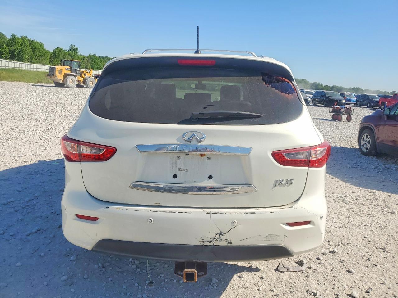 2013 Infiniti Jx35 Base White vin: 5N1AL0MM3DC324021