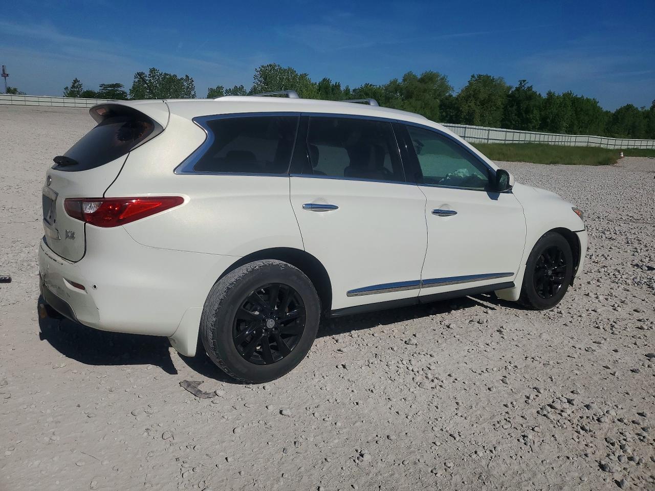 2013 Infiniti Jx35 Base White vin: 5N1AL0MM3DC324021