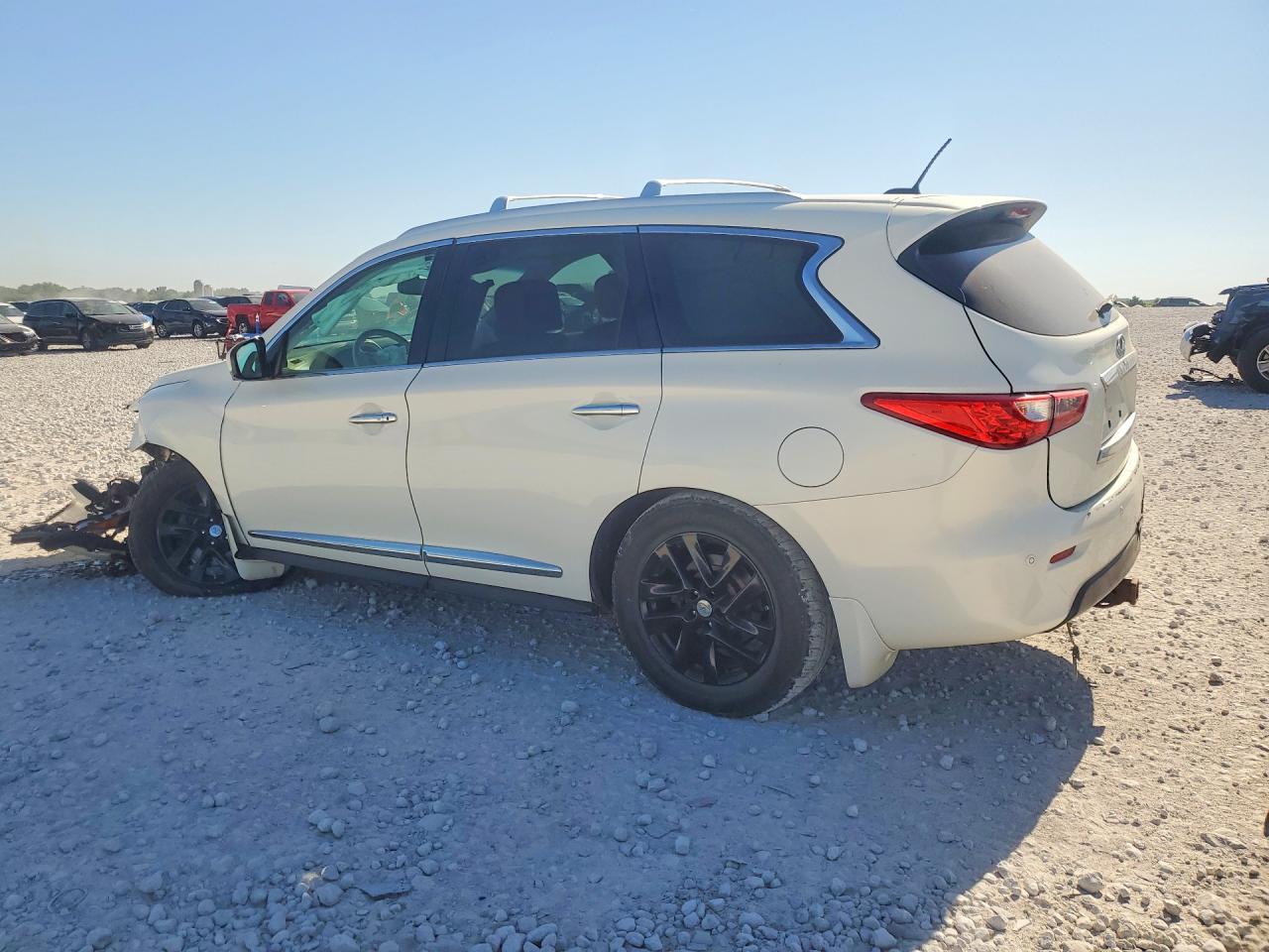 2013 Infiniti Jx35 Base White vin: 5N1AL0MM3DC324021