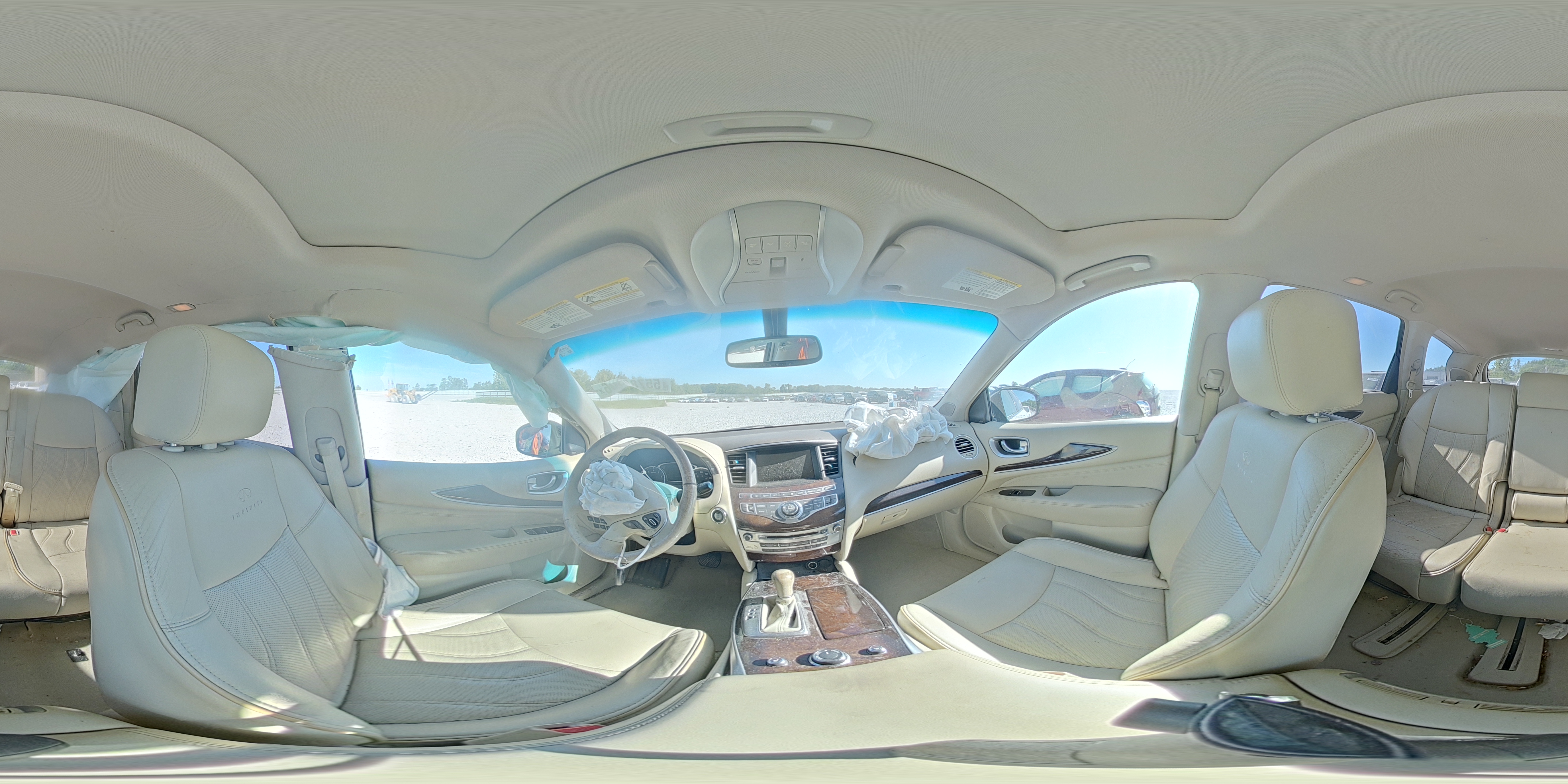 2013 Infiniti Jx35 Base White vin: 5N1AL0MM3DC324021