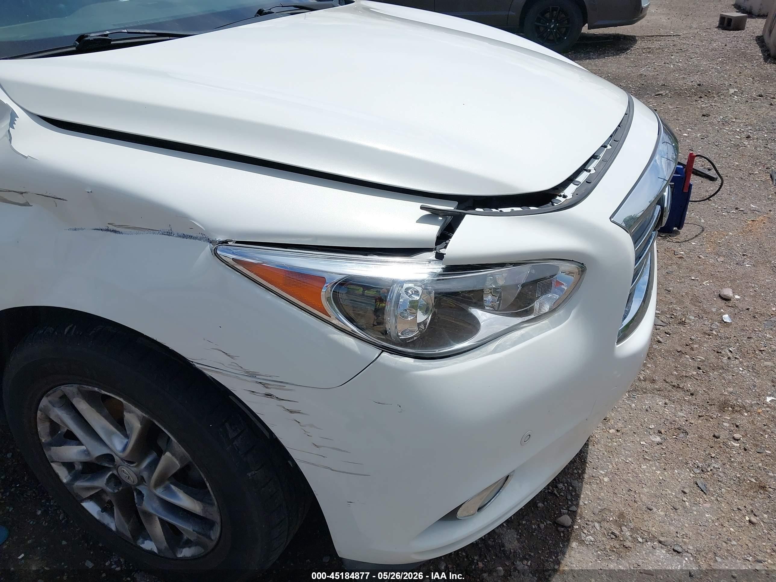 2013 Infiniti Jx35   Белый vin: 5N1AL0MM3DC328814