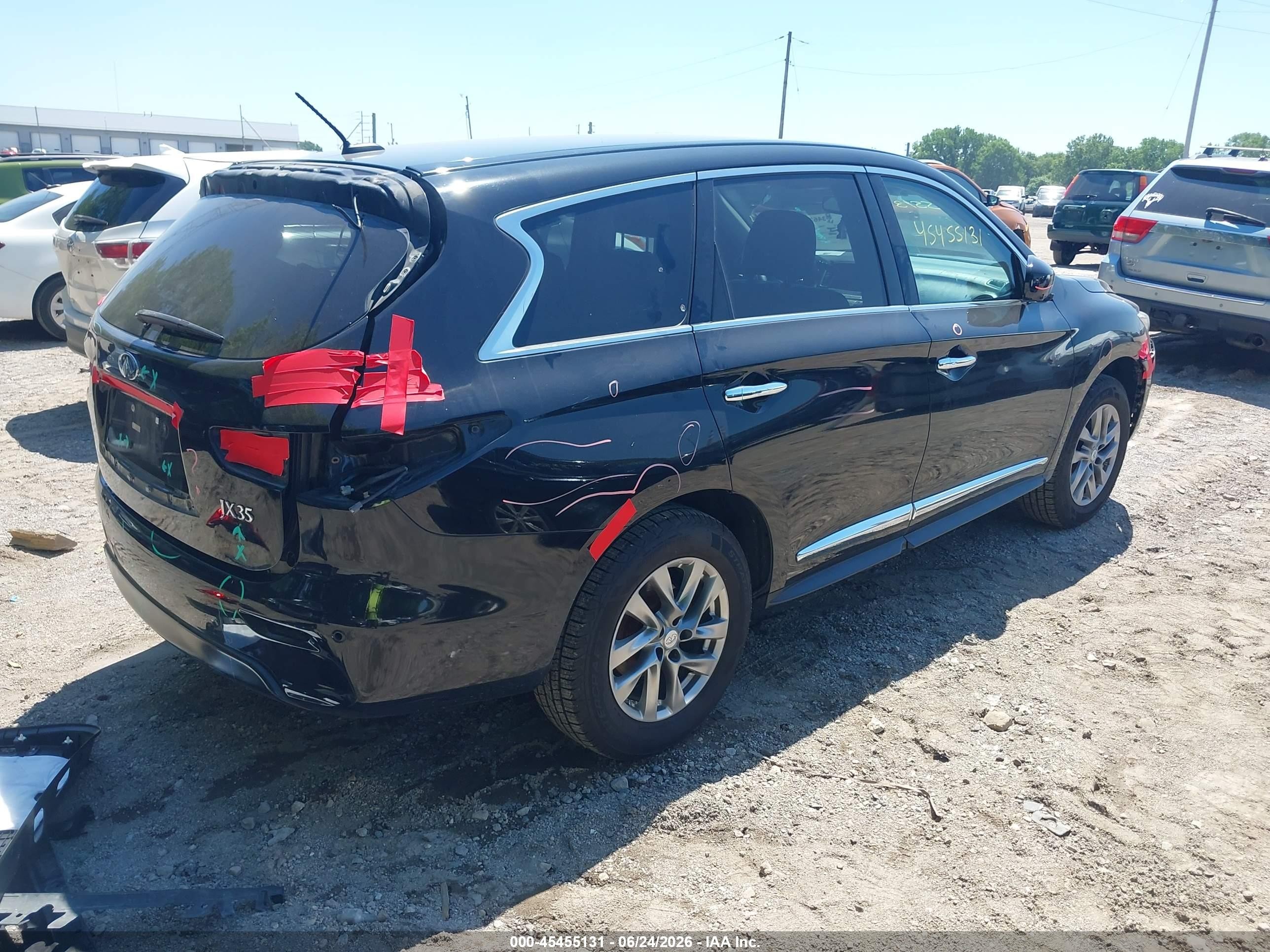 2013 Infiniti Jx35 Black vin: 5N1AL0MM3DC332717