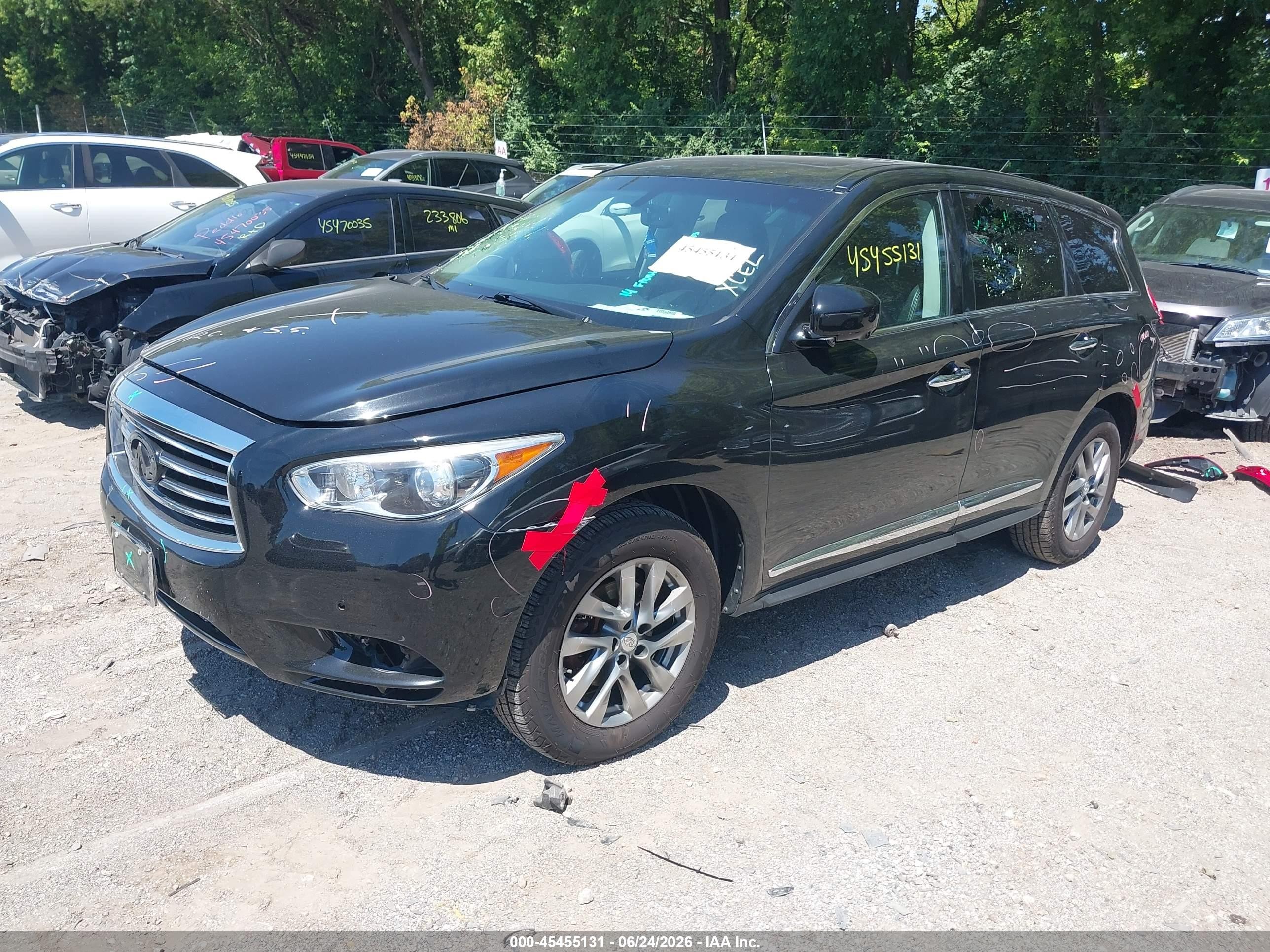 2013 Infiniti Jx35 Black vin: 5N1AL0MM3DC332717