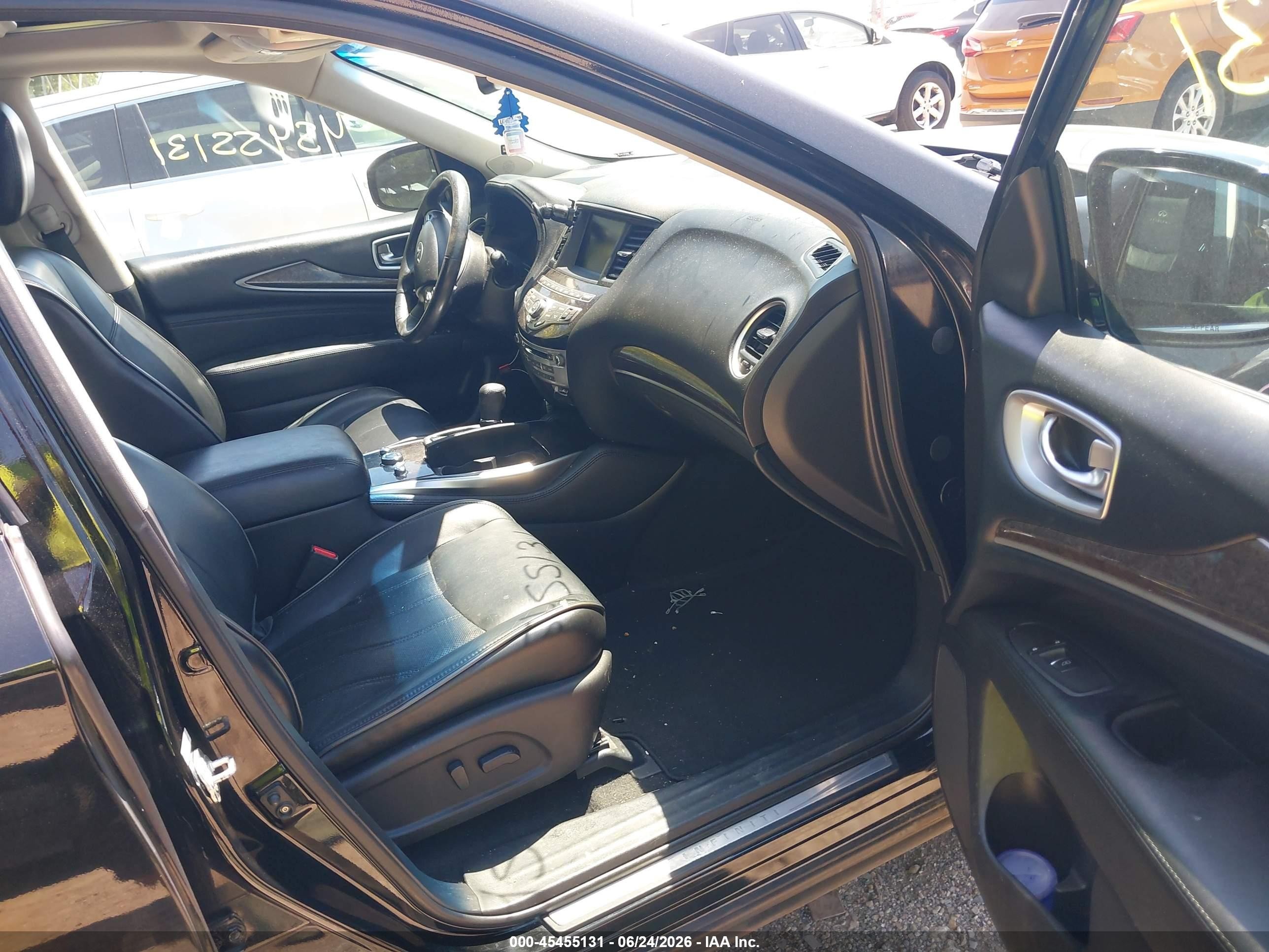 2013 Infiniti Jx35 Black vin: 5N1AL0MM3DC332717