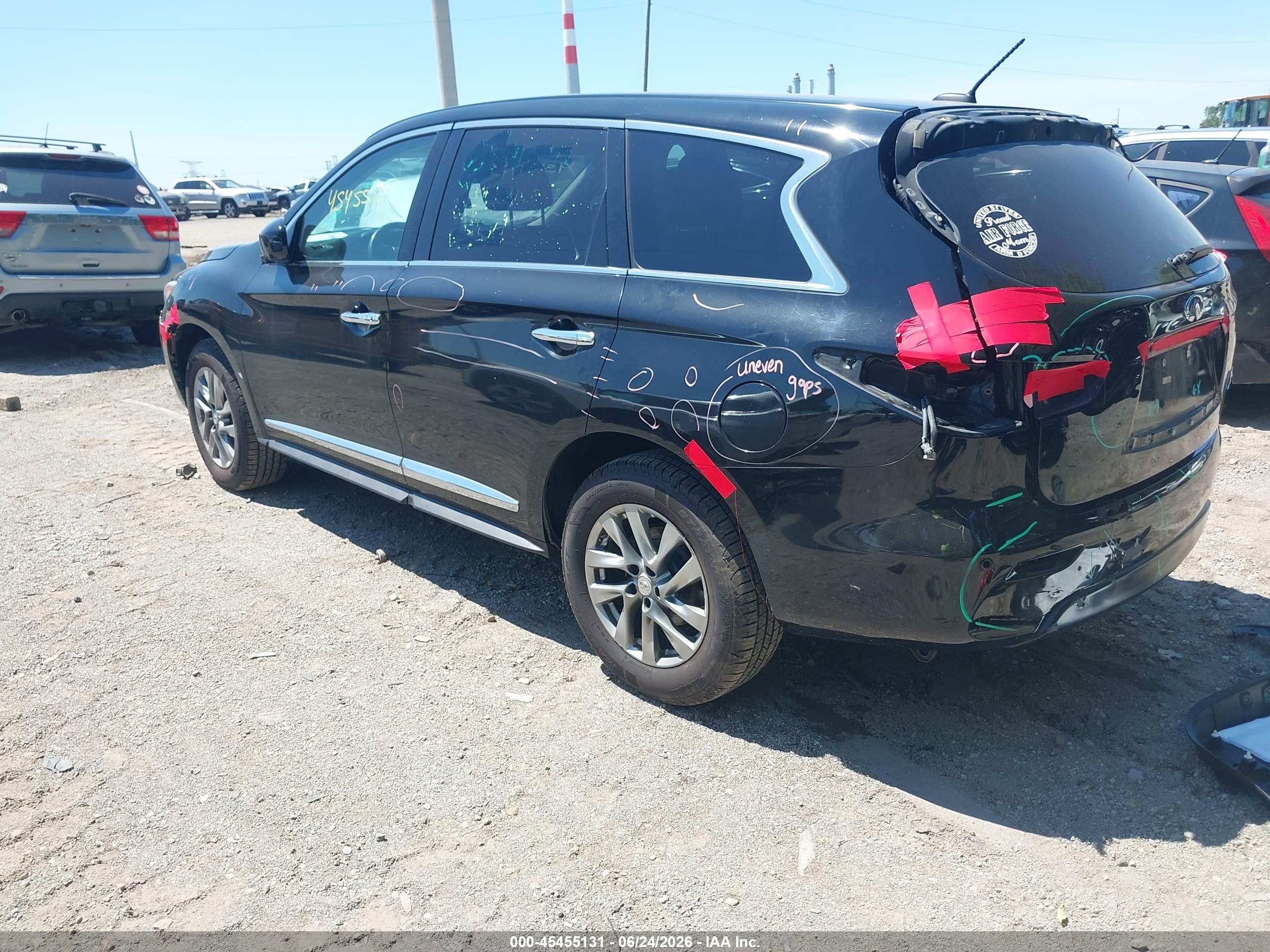 2013 Infiniti Jx35 Black vin: 5N1AL0MM3DC332717