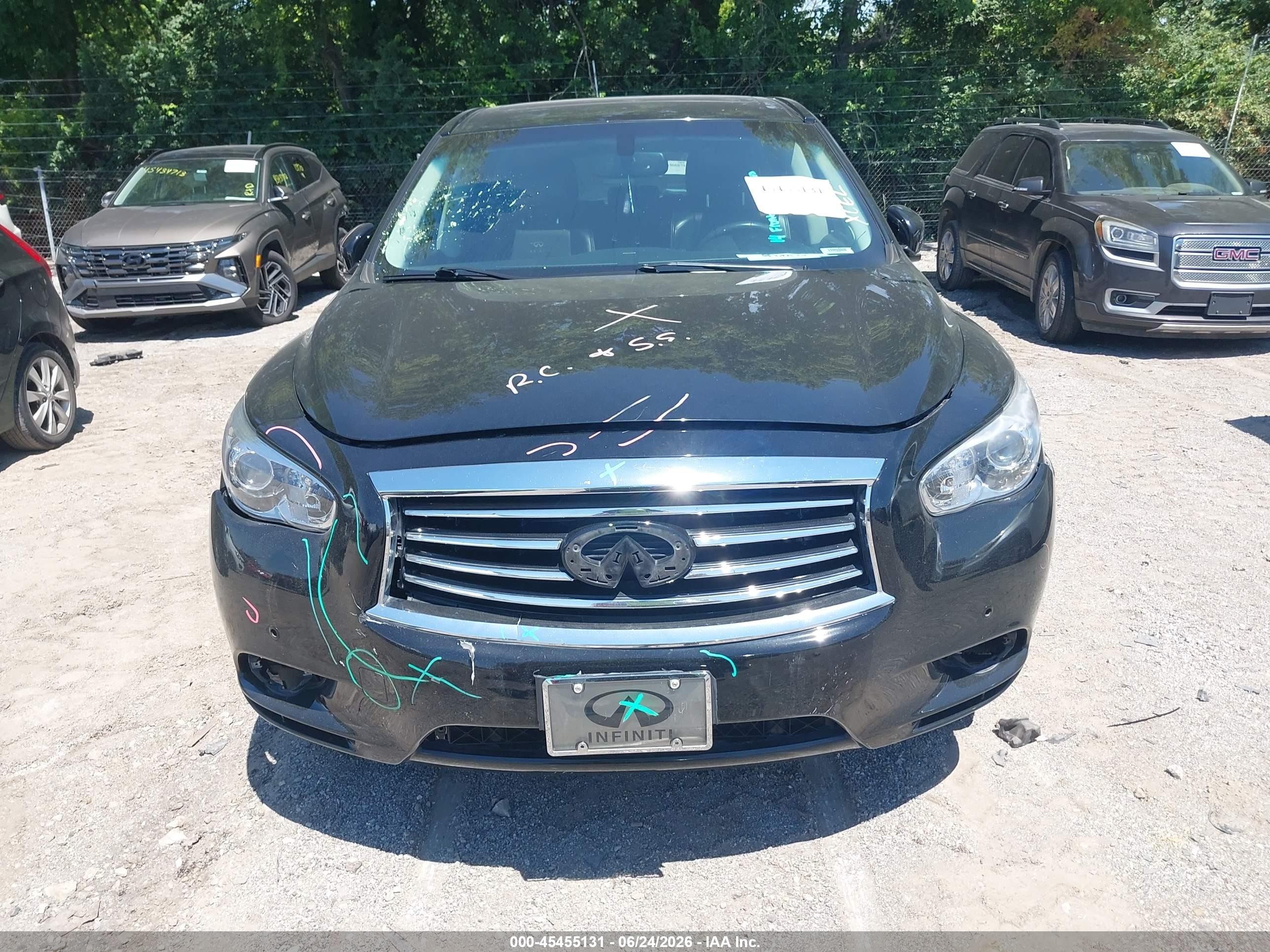 2013 Infiniti Jx35 Black vin: 5N1AL0MM3DC332717