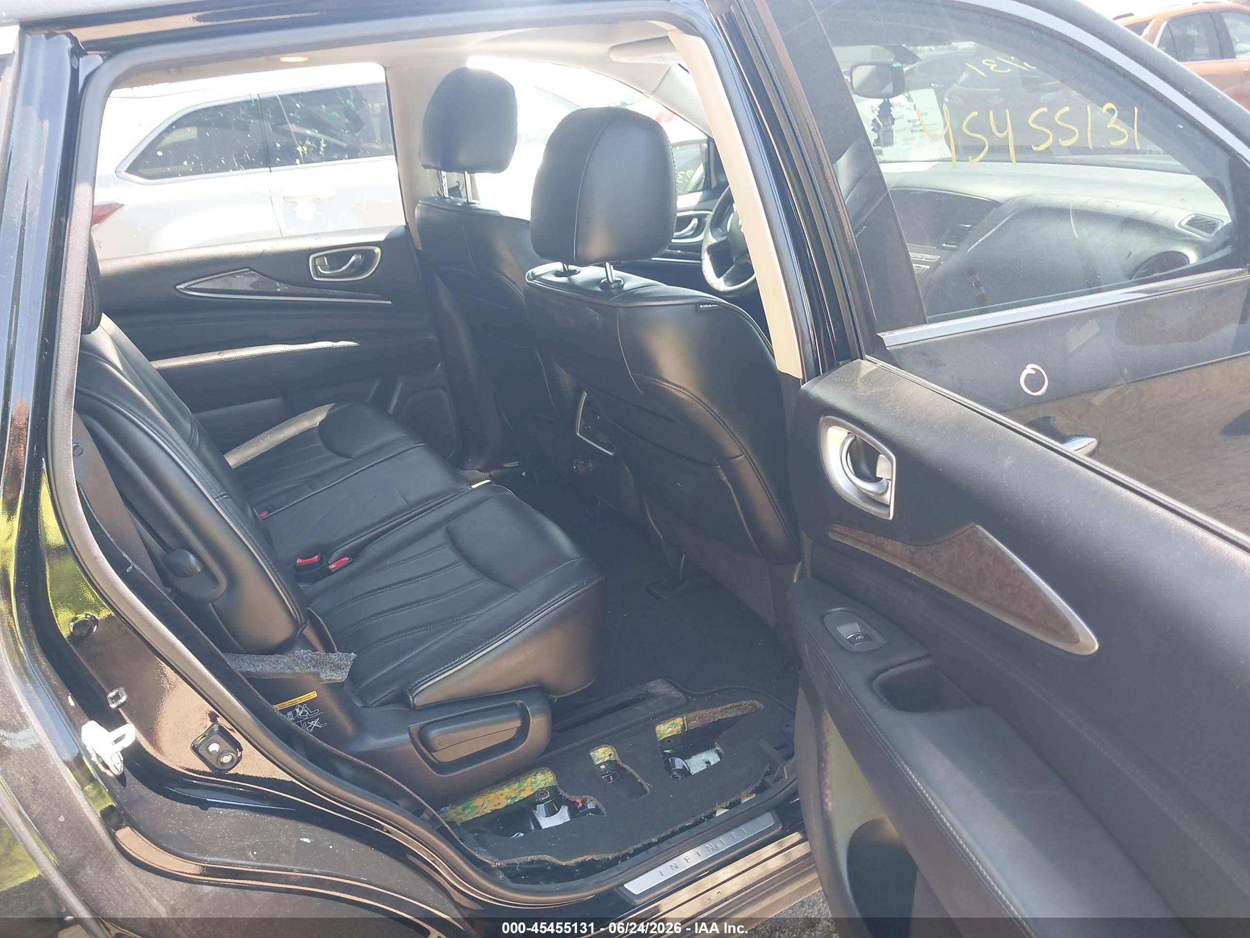 2013 Infiniti Jx35 Black vin: 5N1AL0MM3DC332717