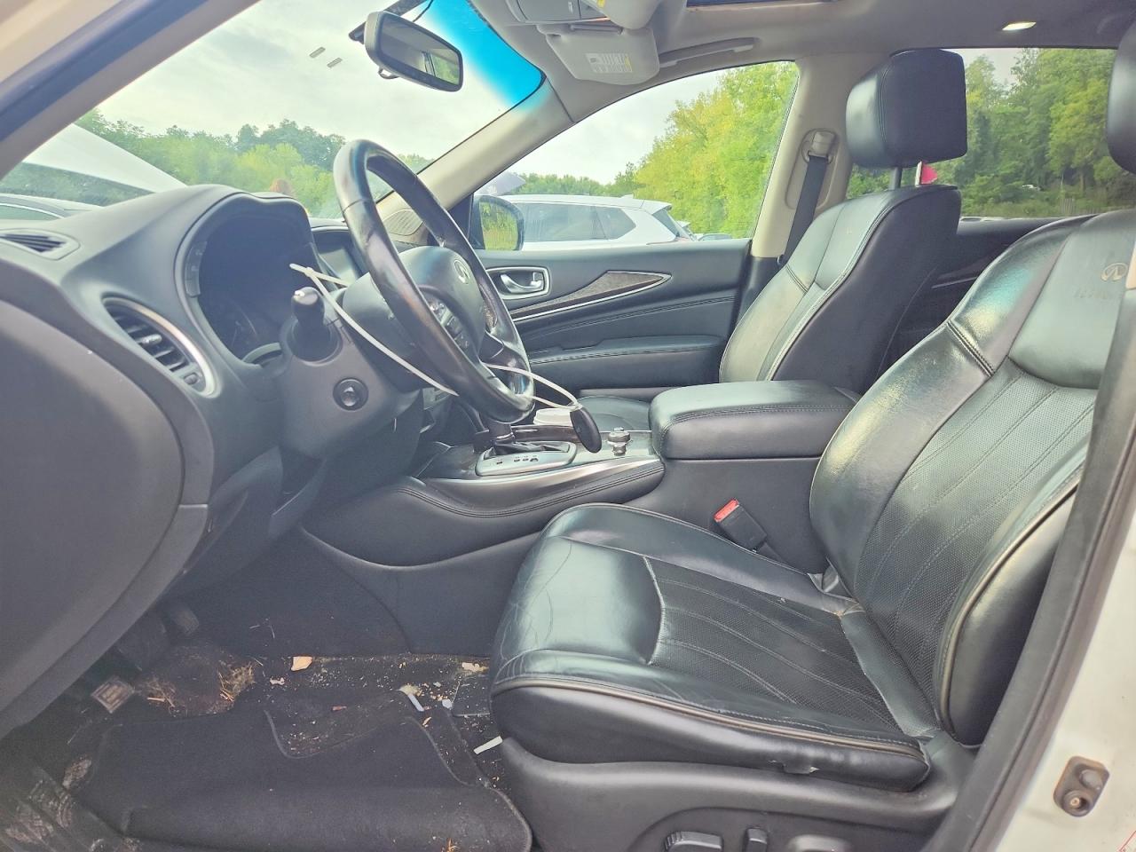 2013 Infiniti Jx35 Base White vin: 5N1AL0MM3DC335732