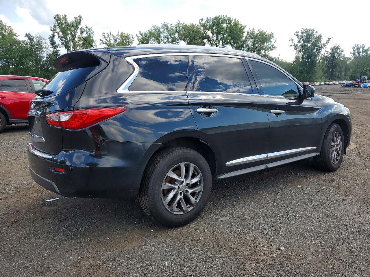 2013 Infiniti Jx35 Base Black vin: 5N1AL0MM3DC344513