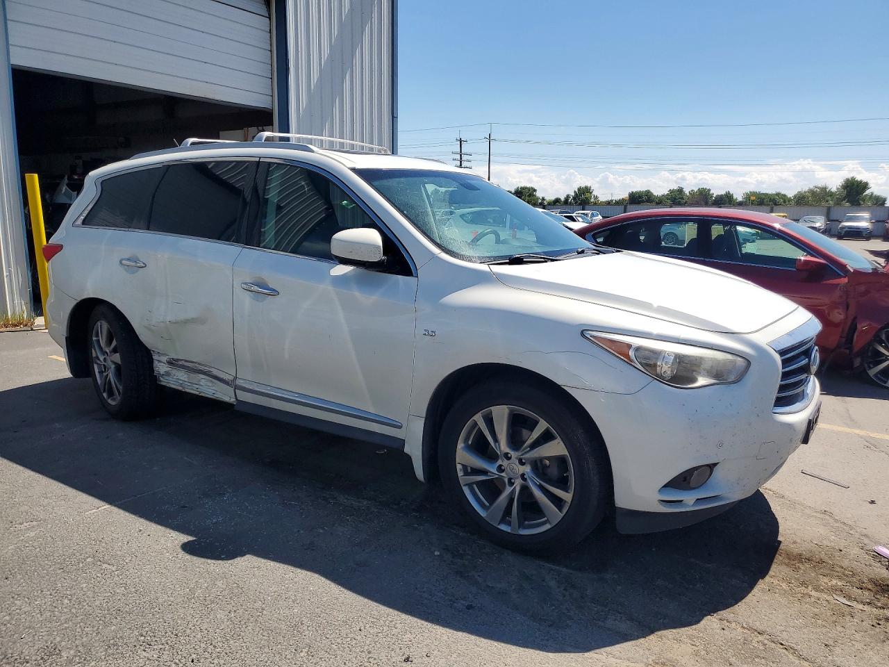 2014 Infiniti Qx60 Base Белый vin: 5N1AL0MM3EC500650