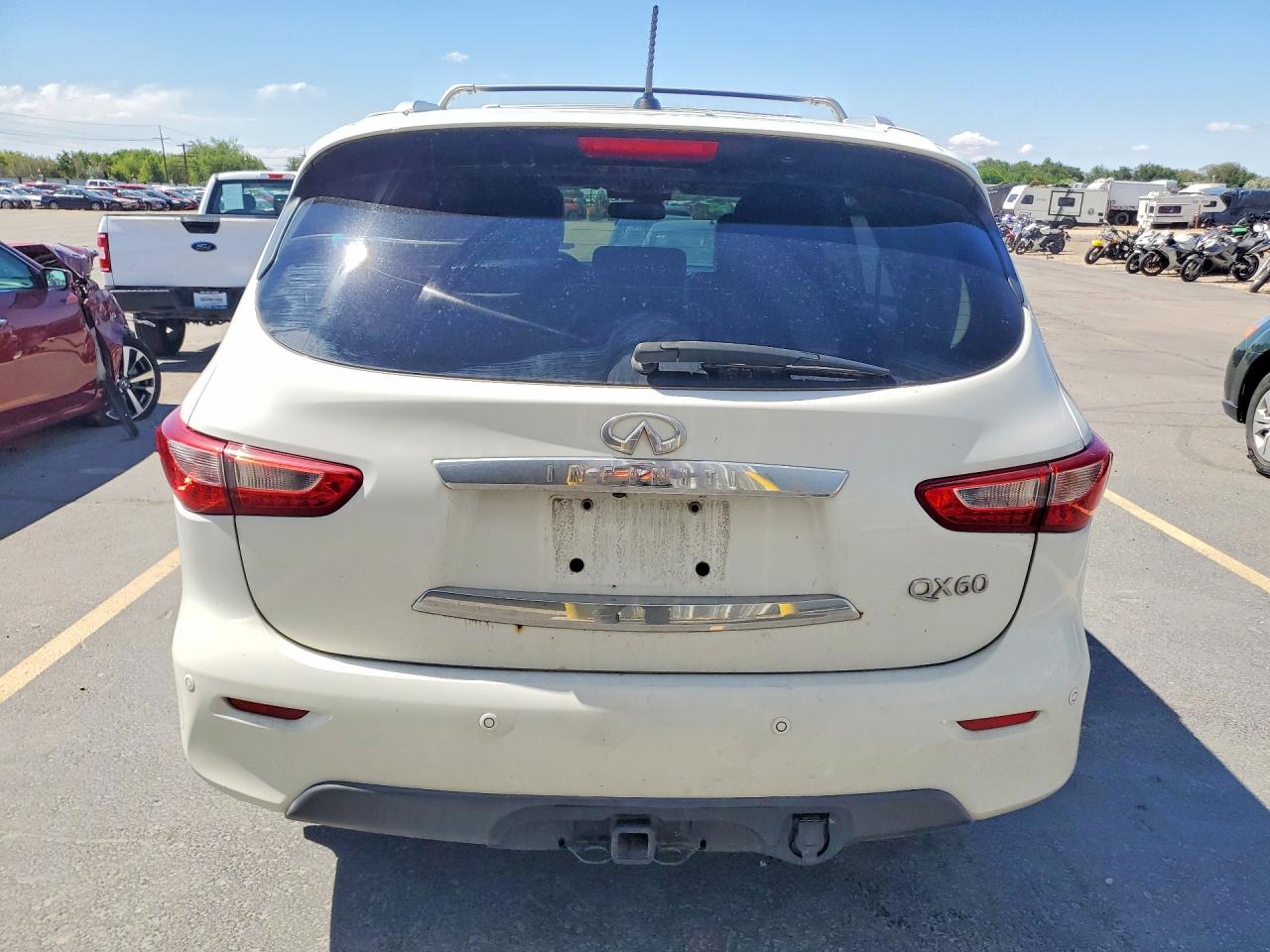 2014 Infiniti Qx60 Base Белый vin: 5N1AL0MM3EC500650