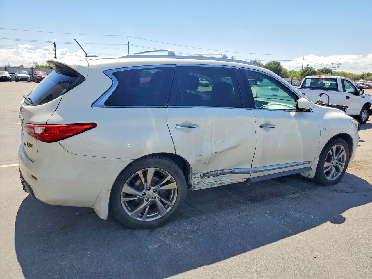 2014 Infiniti Qx60 Base Белый vin: 5N1AL0MM3EC500650