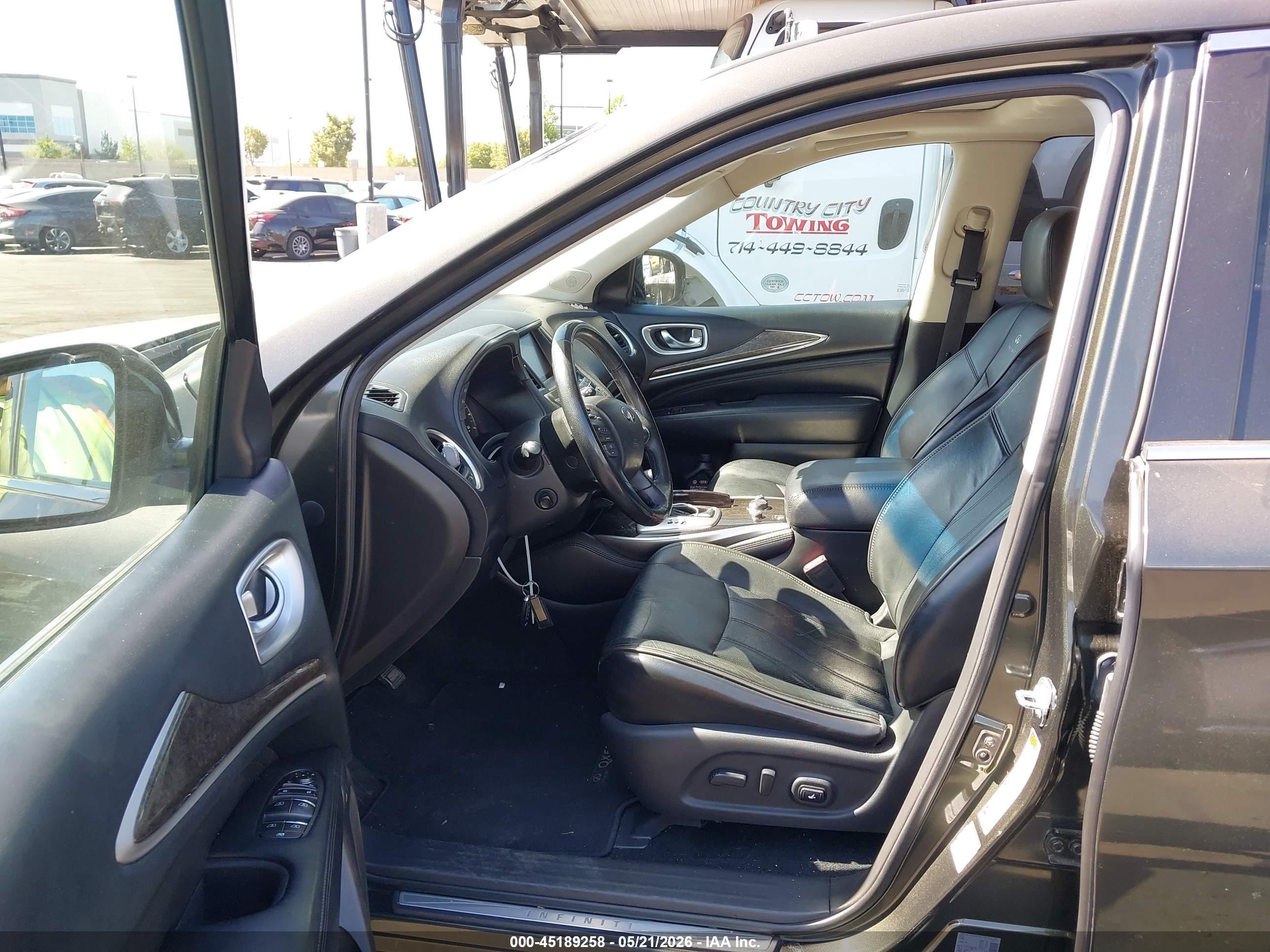 2014 Infiniti Qx60   Gray vin: 5N1AL0MM3EC508358