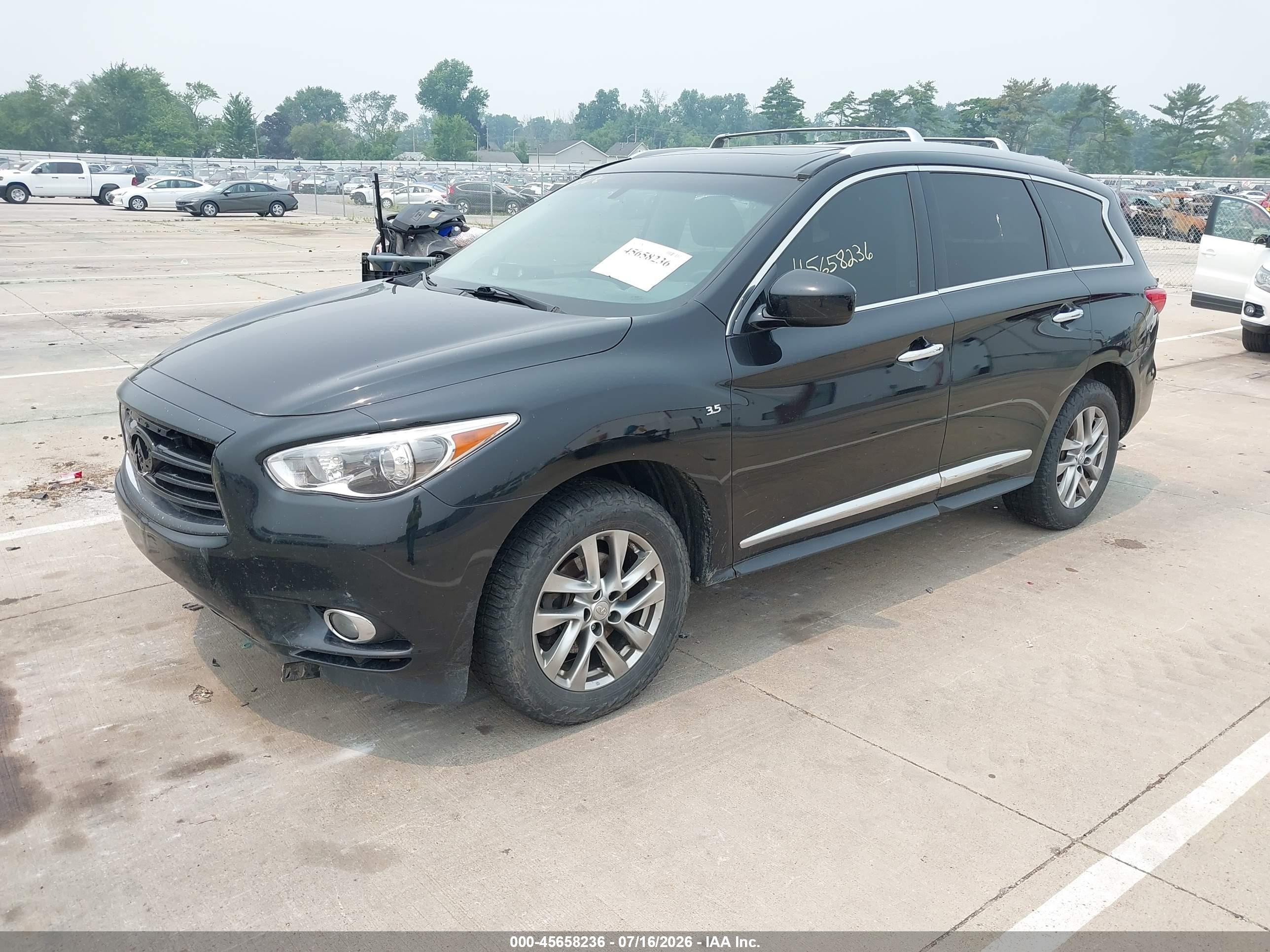 2014 Infiniti Qx60   Черный vin: 5N1AL0MM3EC509770