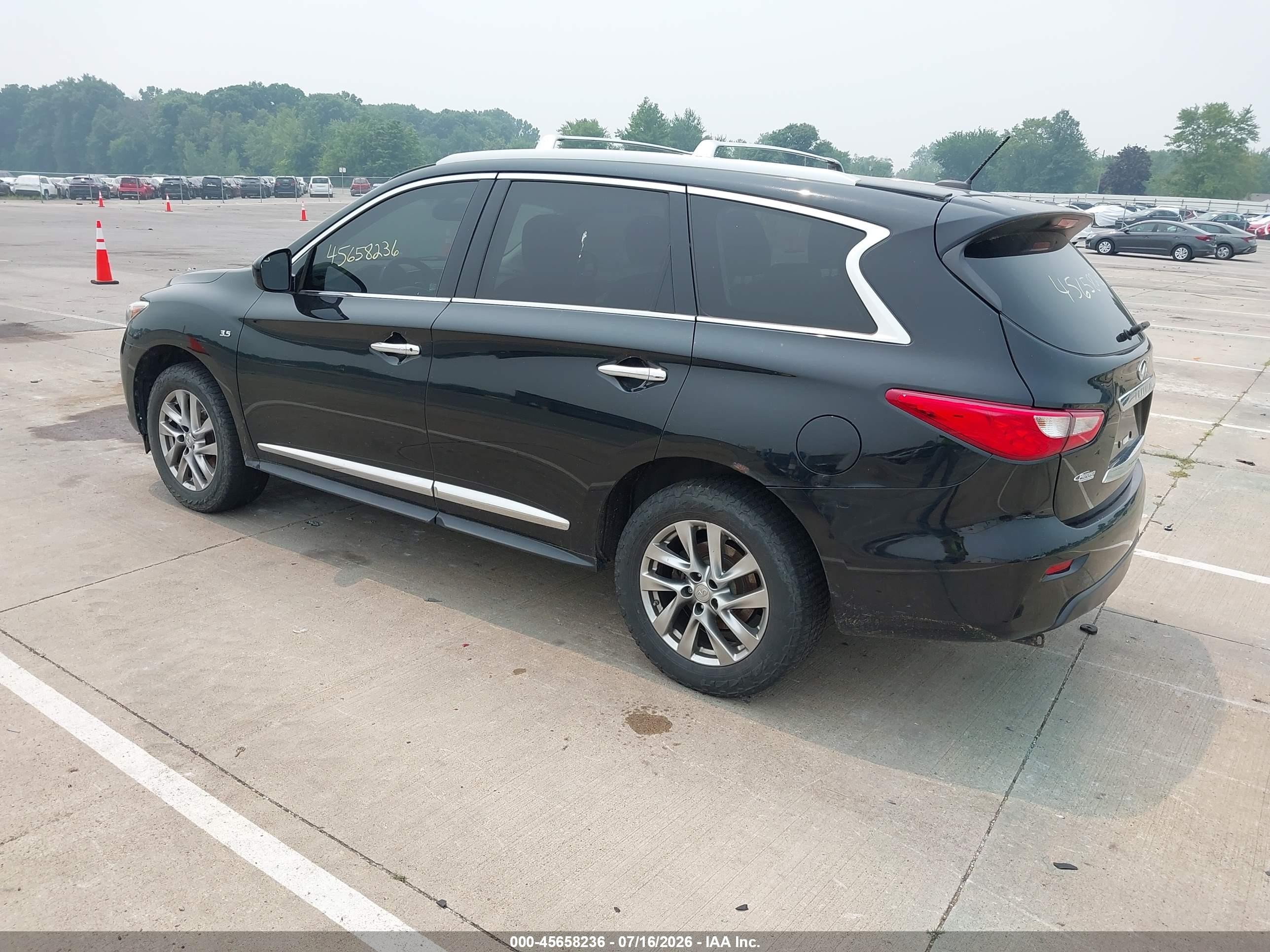 2014 Infiniti Qx60   Черный vin: 5N1AL0MM3EC509770