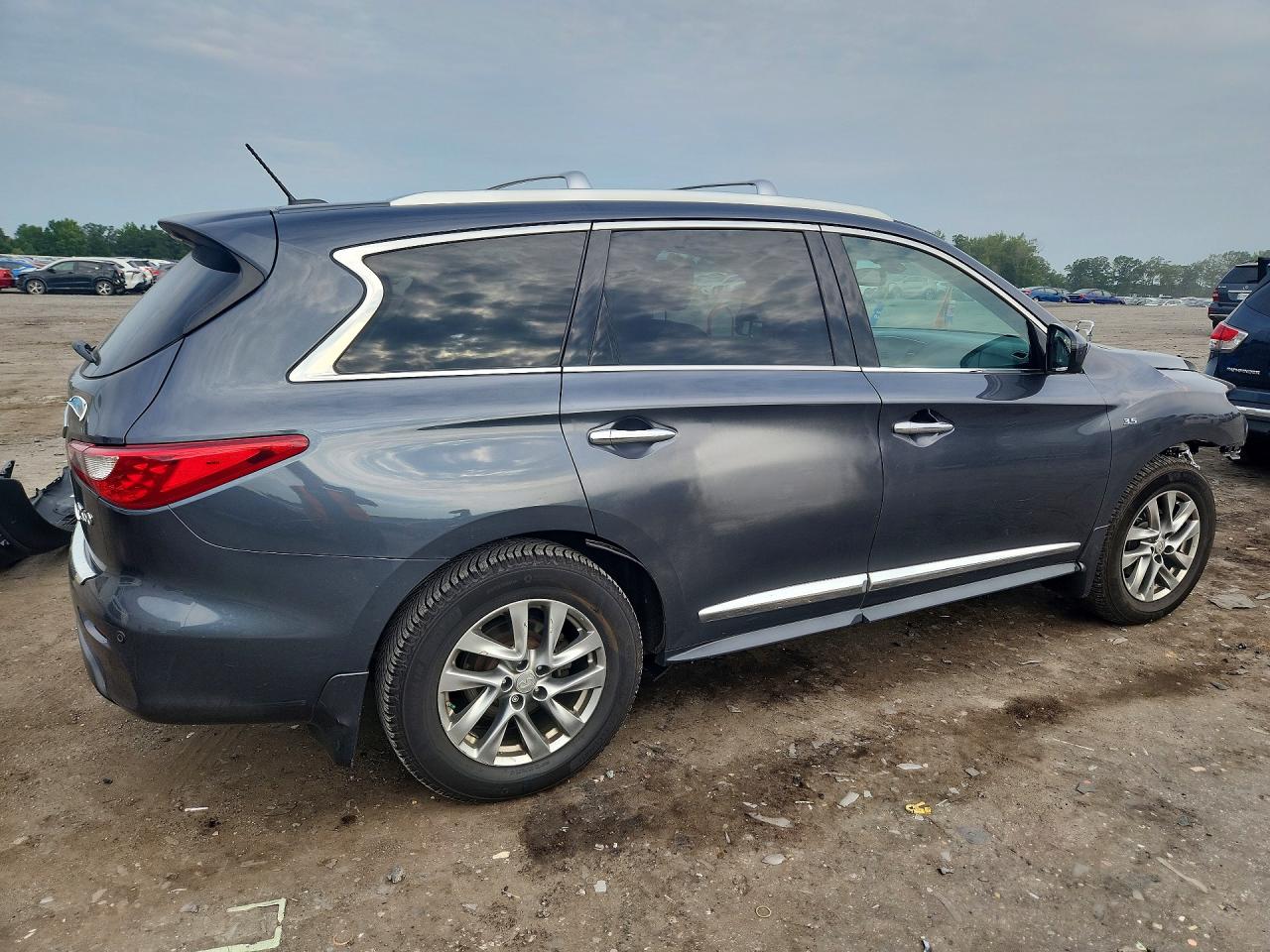 2014 Infiniti Qx60 Base Серый vin: 5N1AL0MM3EC514743