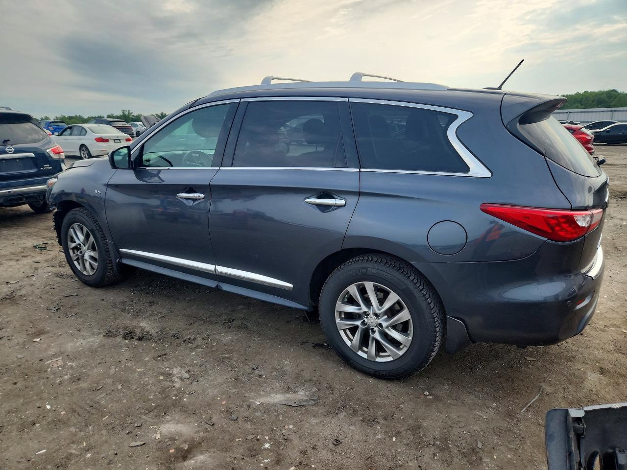 2014 Infiniti Qx60 Base Серый vin: 5N1AL0MM3EC514743